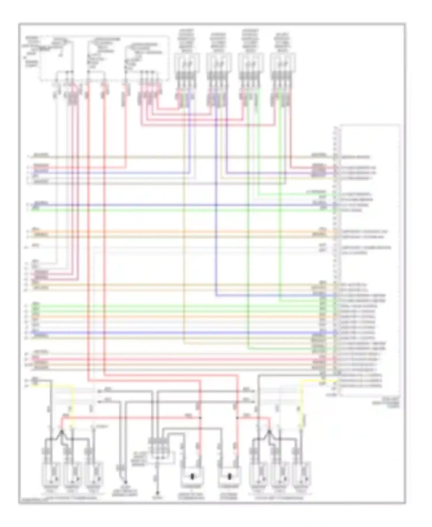 Genesis Hyundai I facelift (2011-2016): Wiring diagram engine performance 3.8l (6 of 6)