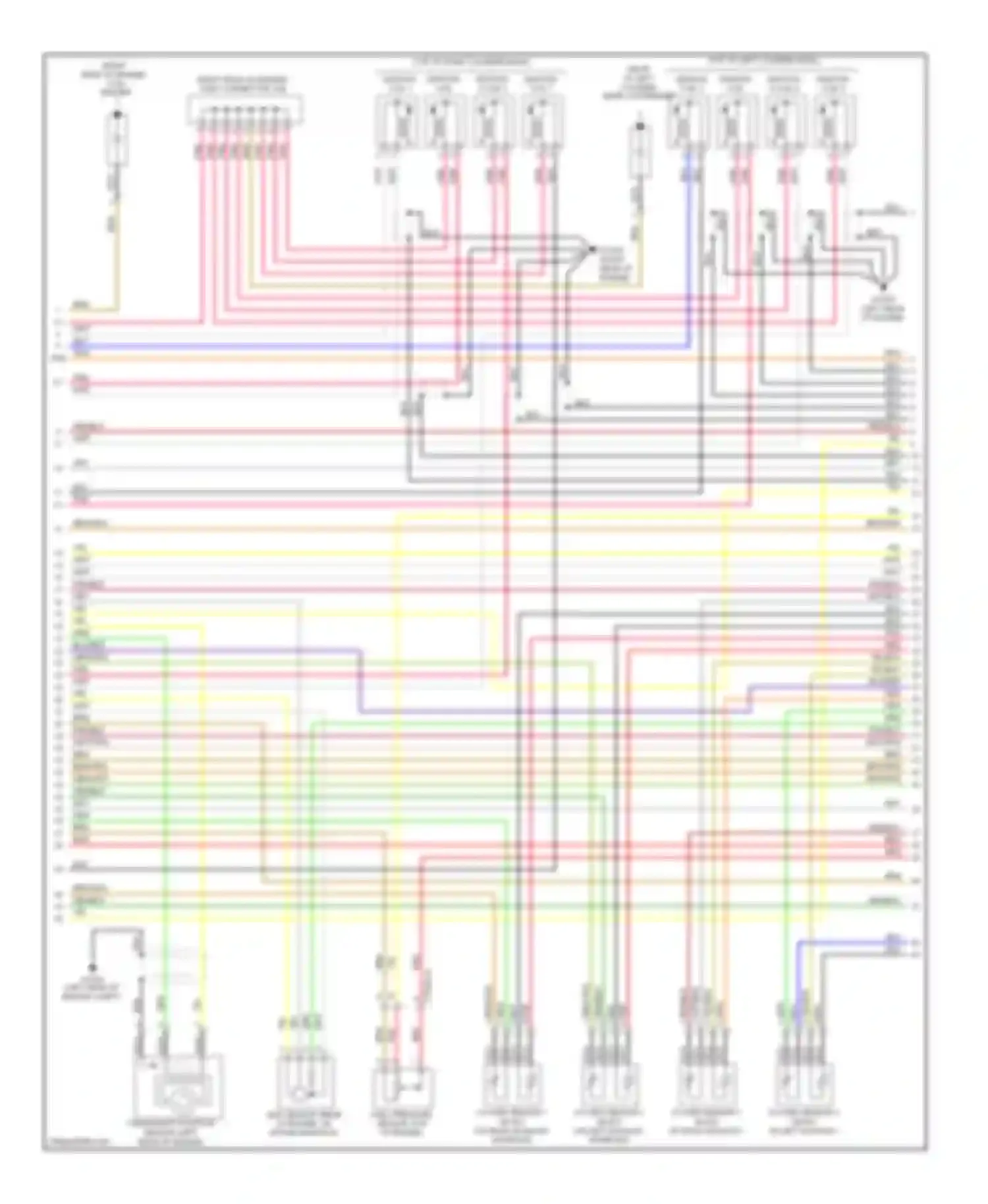 Genesis Hyundai I facelift (2011-2016): Wiring diagram engine performance 5.0l (4 of 6)