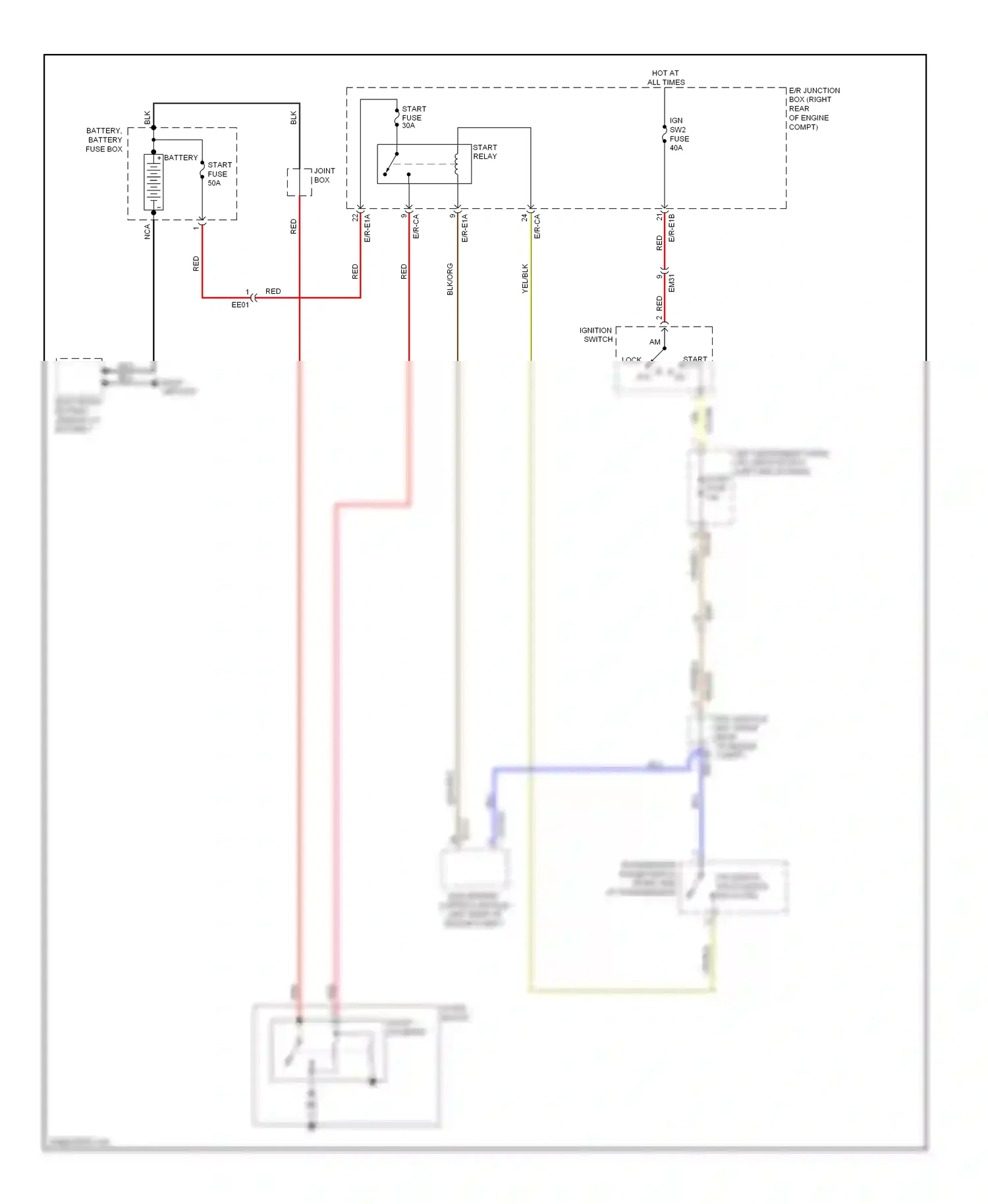 Wiring diagram blk for Hyundai Genesis I facelift (2011-2016) (113 of 194)