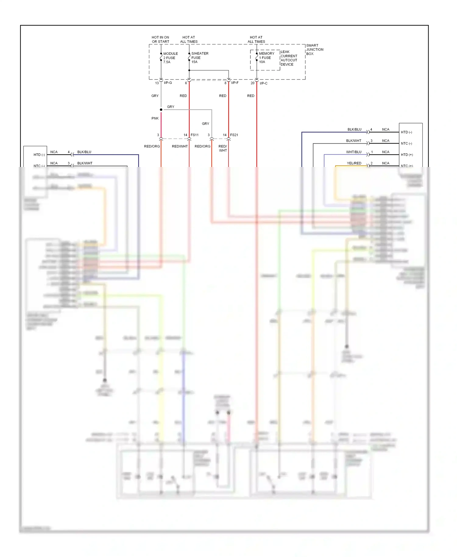 Wiring diagram brn for Hyundai Genesis I facelift (2011-2016) (131 of 144)