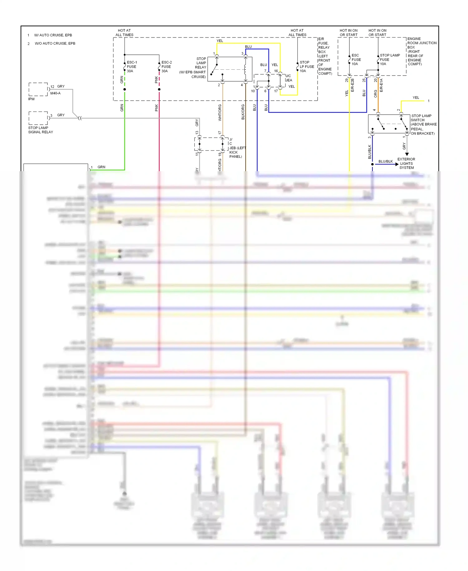 Wiring diagram compt) for Hyundai Genesis I facelift (2011-2016) (1 of 5)