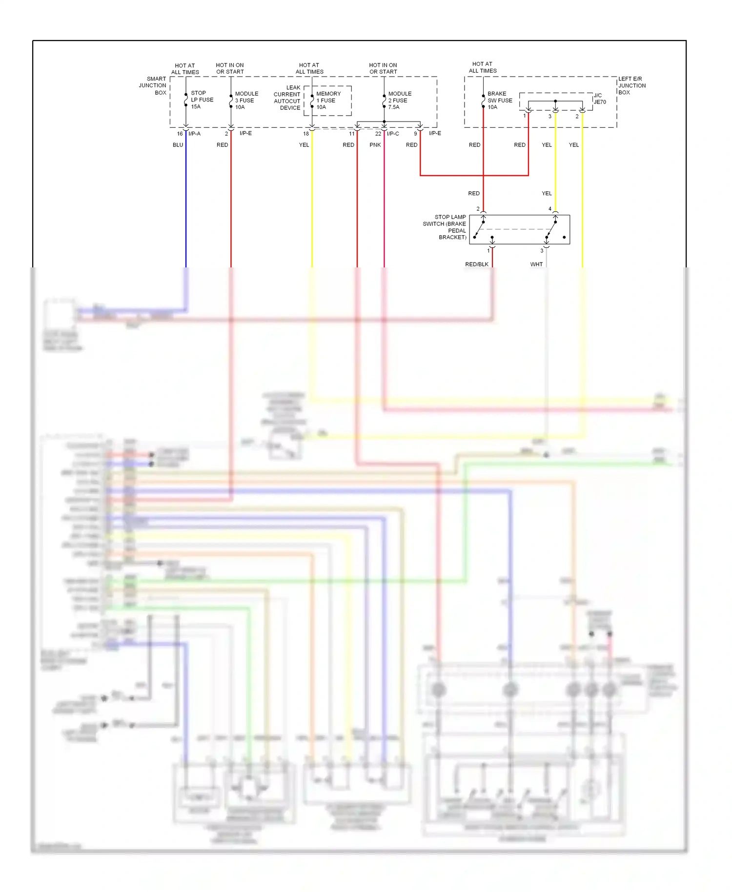 Wiring diagram gry for Hyundai Genesis I facelift (2011-2016) (95 of 135)
