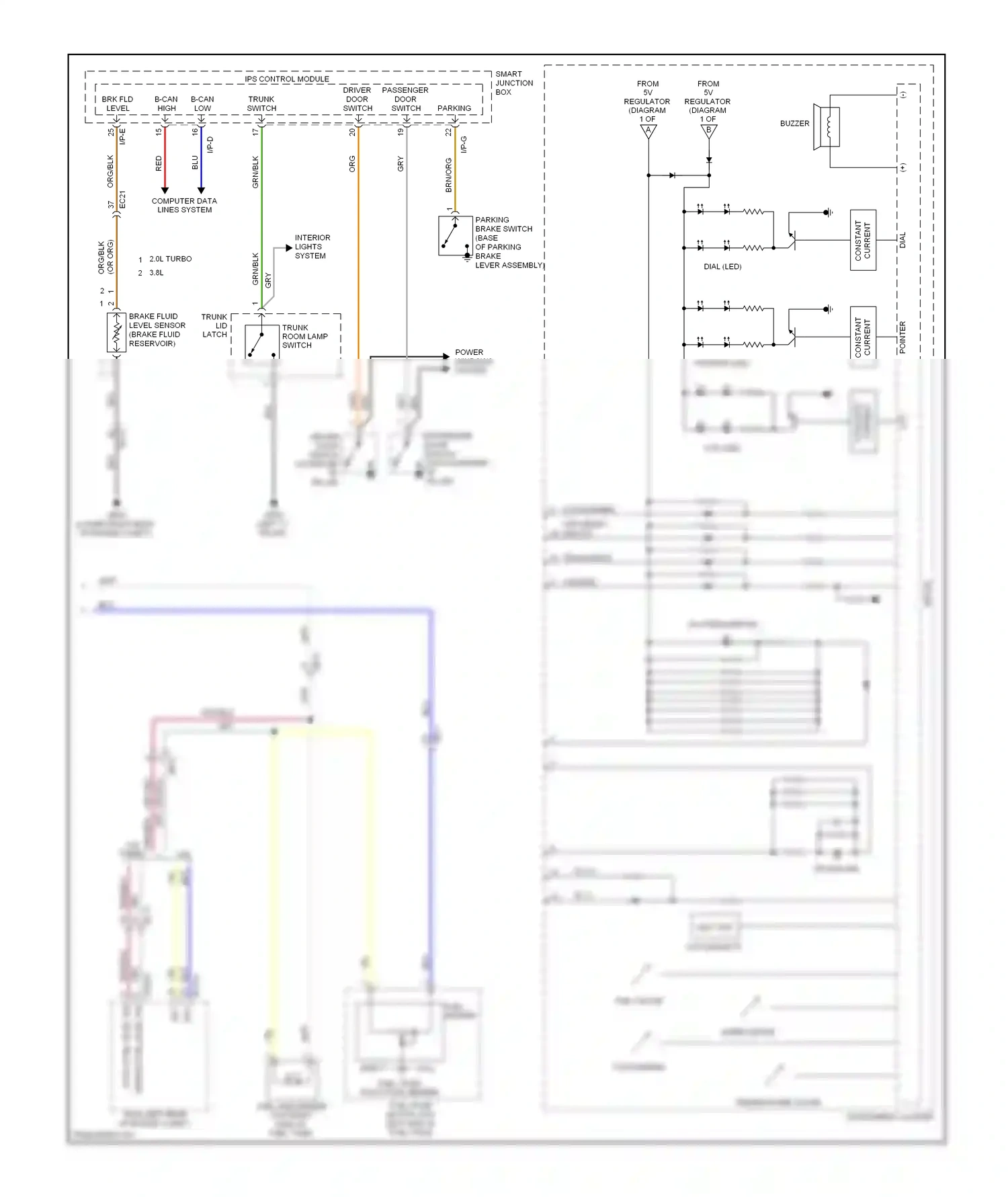 Wiring diagram ips control module for Hyundai Genesis I facelift (2011-2016) (15 of 15)