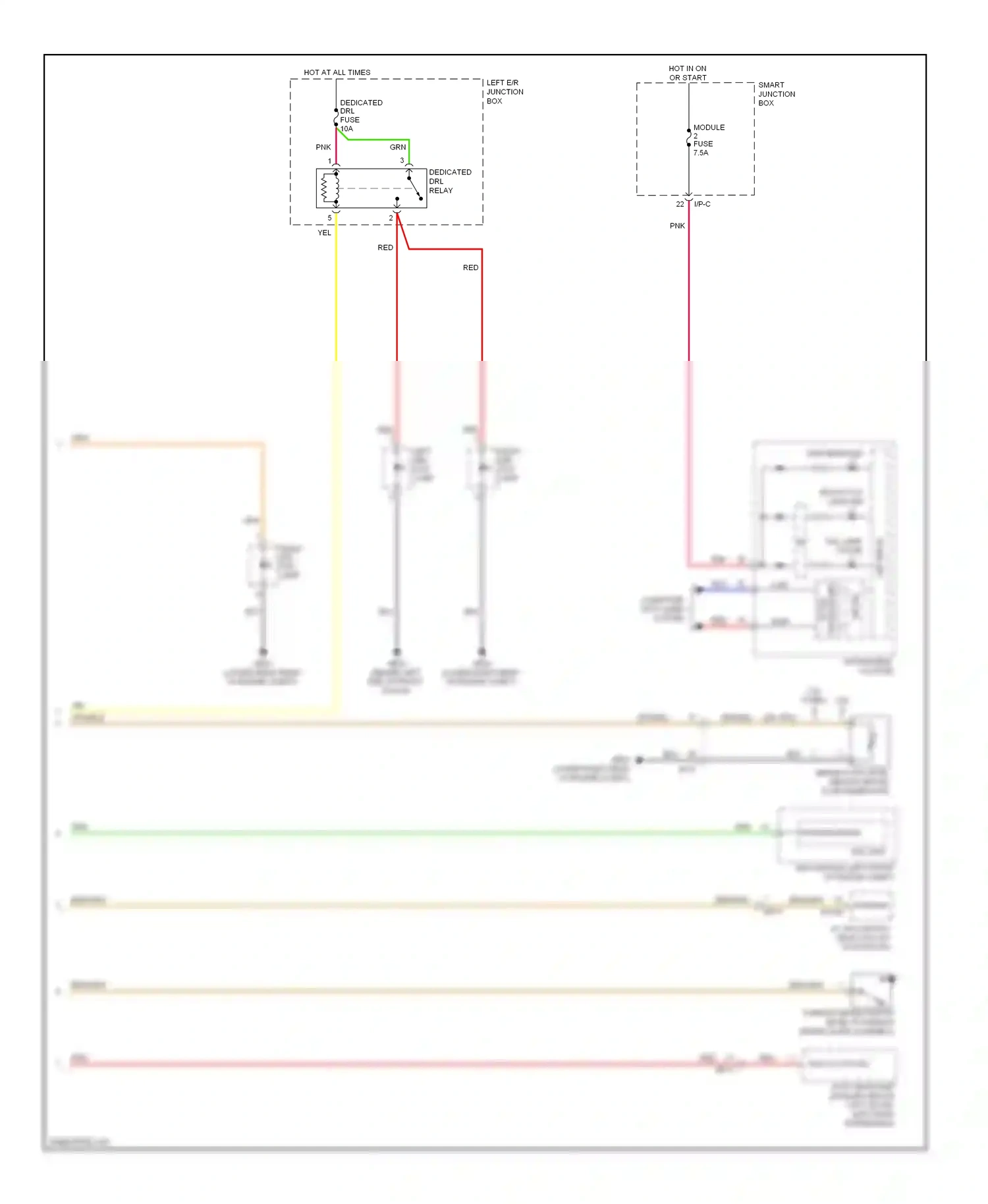 Hyundai Genesis I facelift (2011-2016) module wiring diagram  (12 of 17)