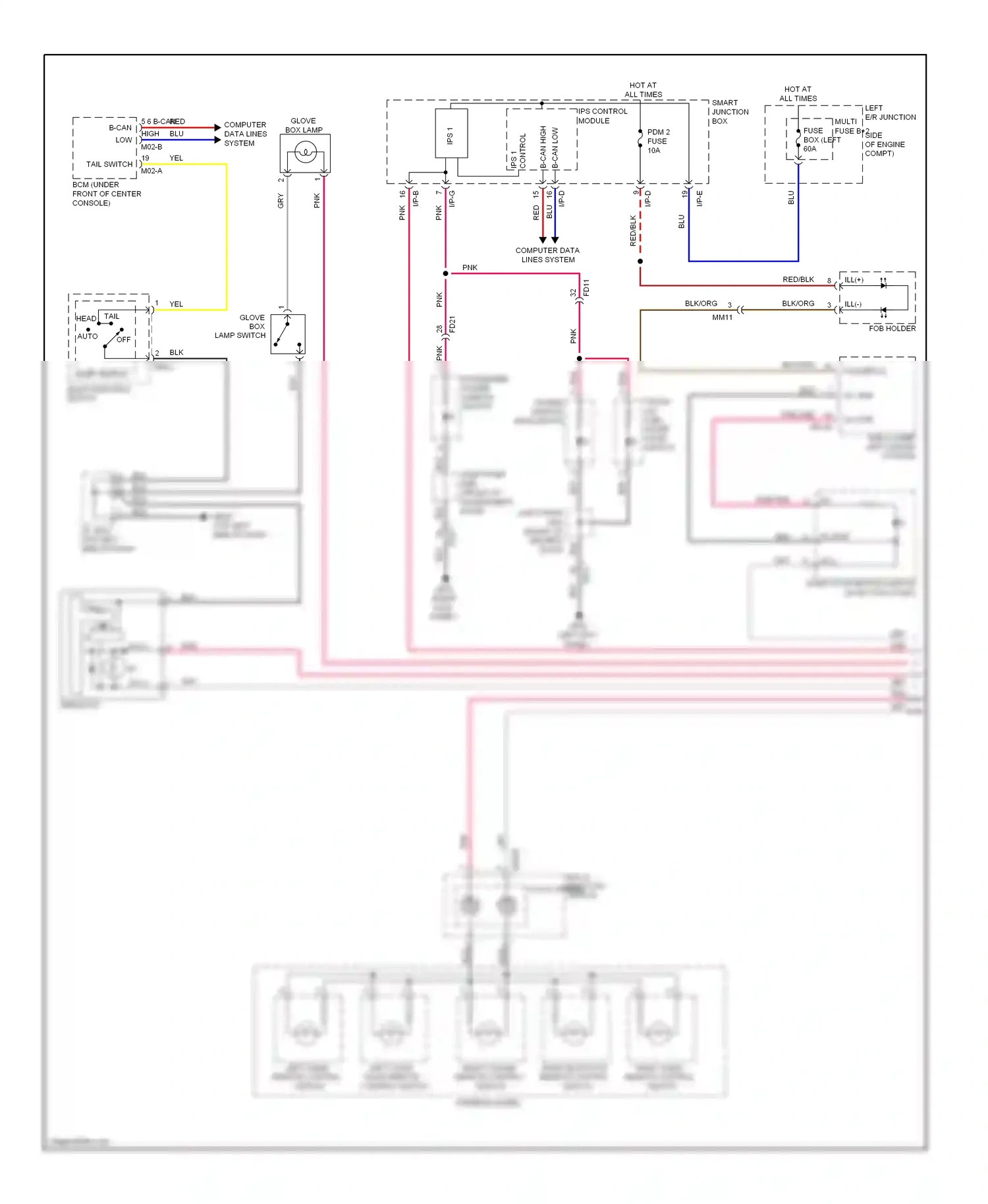 Wiring diagram pnk for Hyundai Genesis I facelift (2011-2016) (118 of 155)