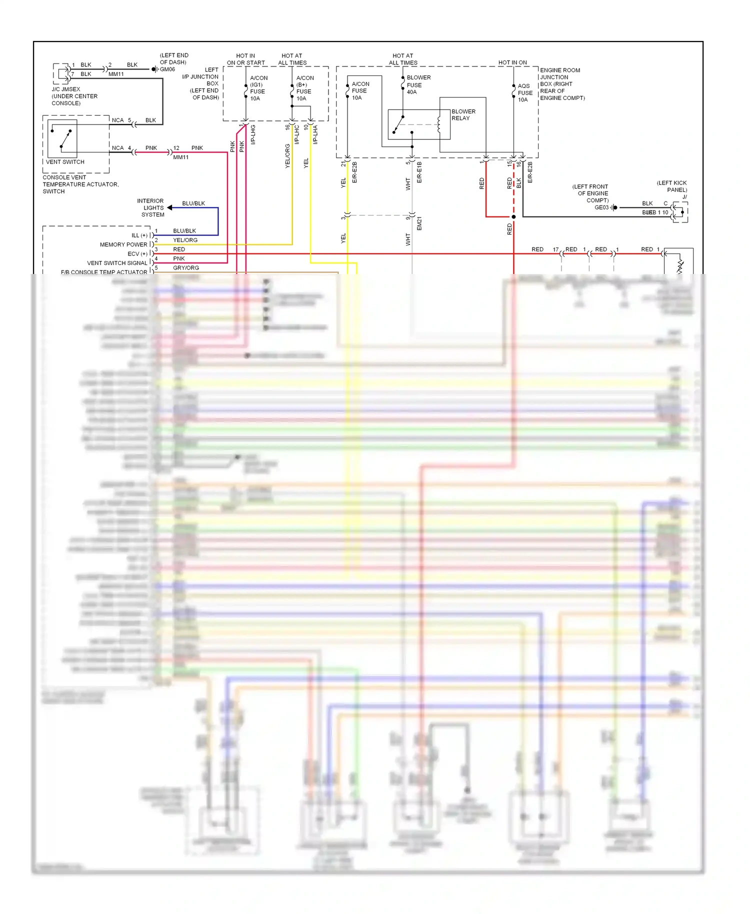 Wiring diagram red for Hyundai Genesis I facelift (2011-2016) (2 of 179)