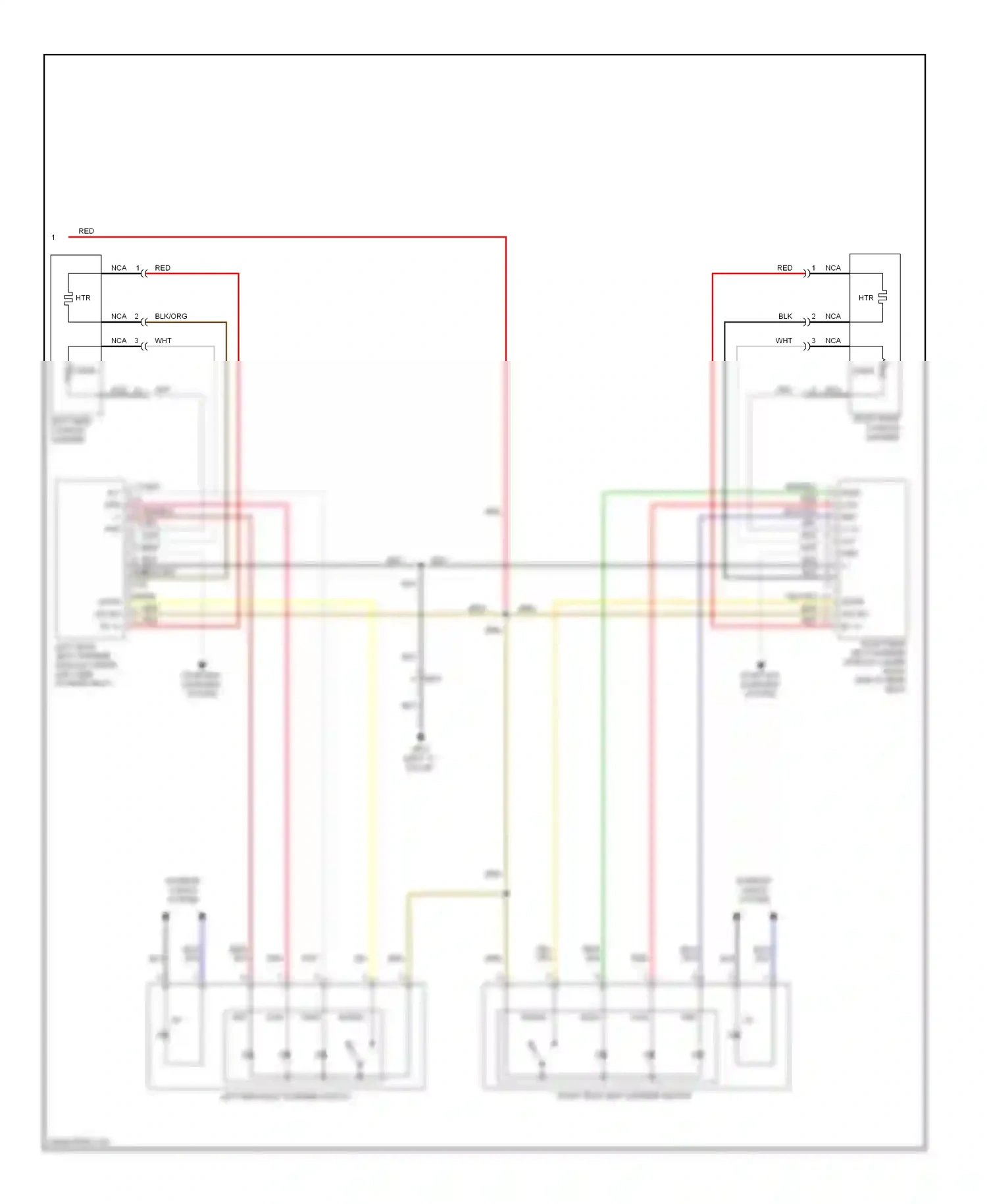 Wiring diagram red for Hyundai Genesis I facelift (2011-2016) (74 of 179)