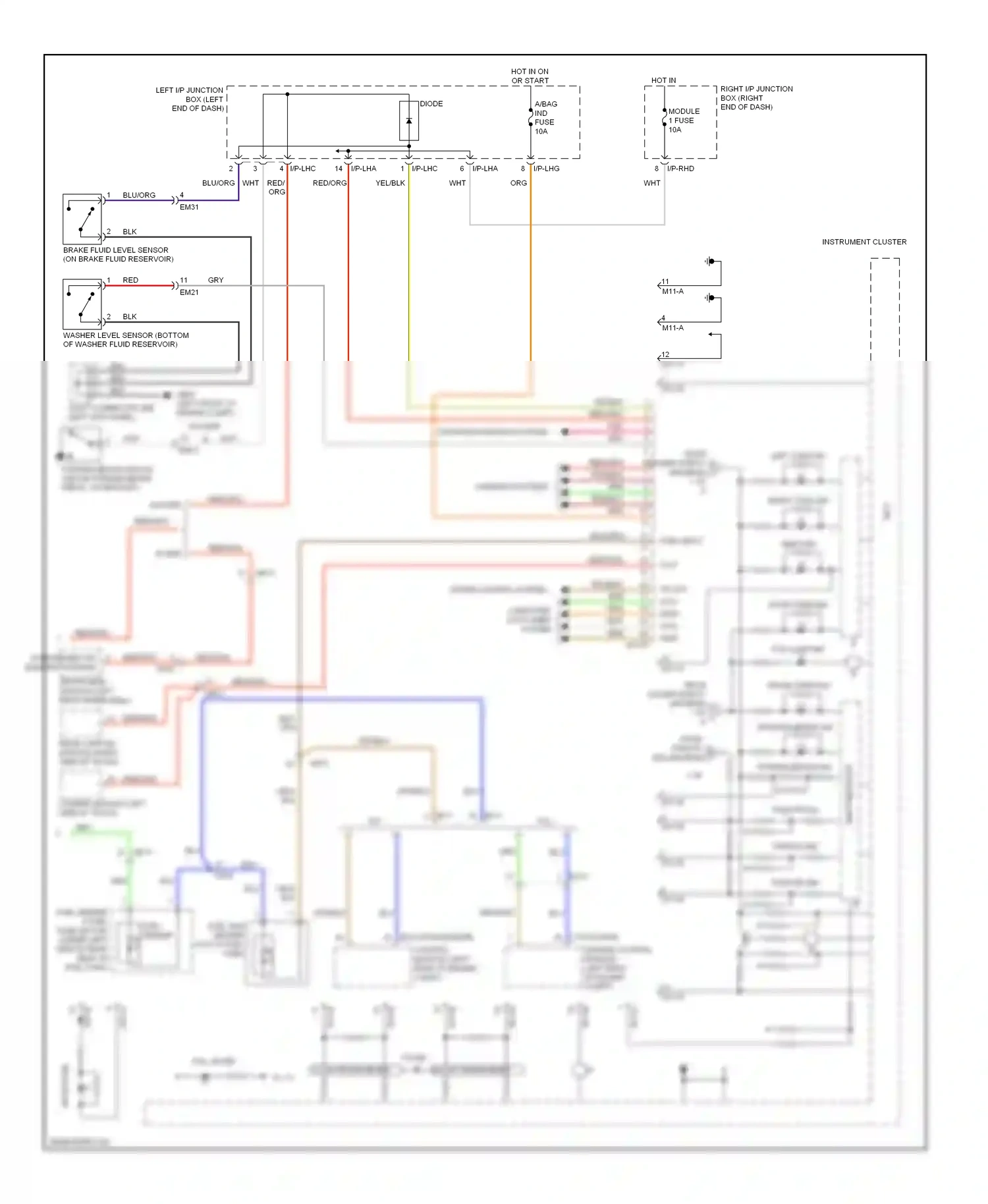 Wiring diagram tpms fr ind for Hyundai Genesis I facelift (2011-2016) (2 of 2)