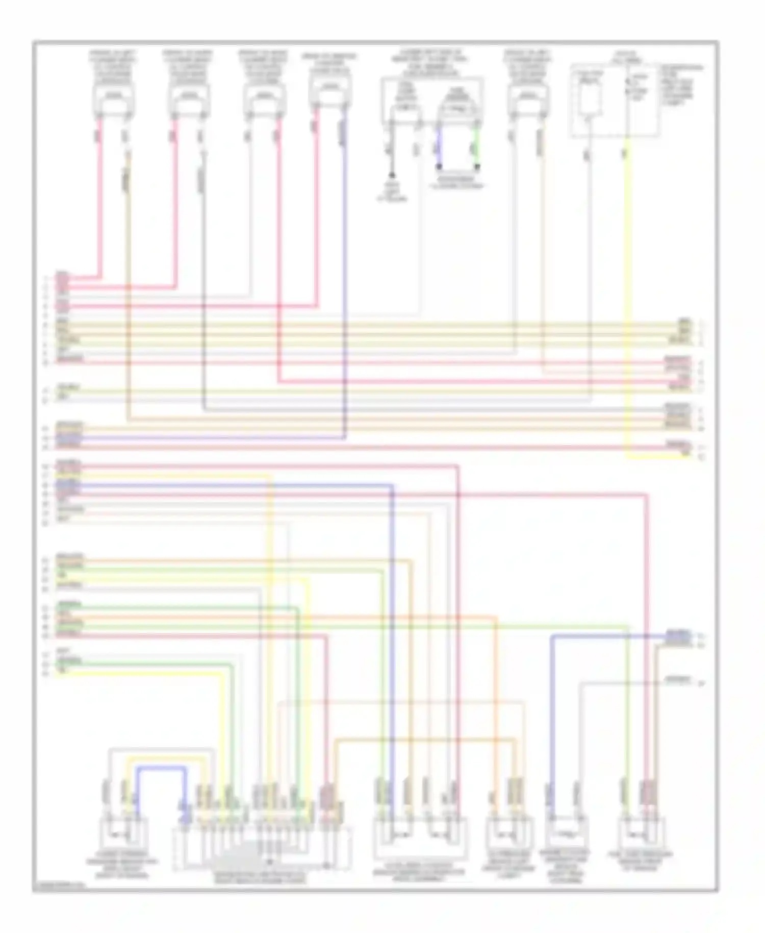 Genesis Hyundai I (2008-2011): Wiring diagram engine performance 3.8l (2 of 5)