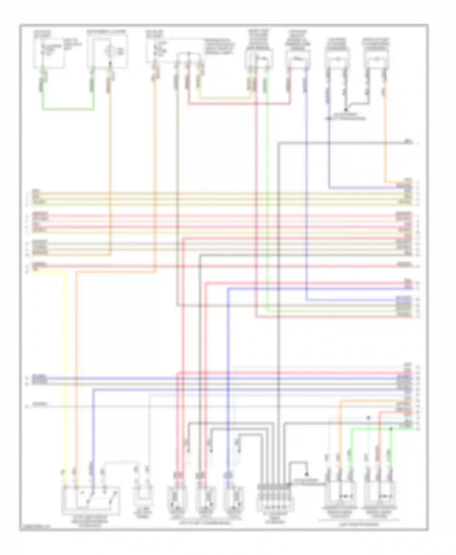 Genesis Hyundai I (2008-2011): Wiring diagram engine performance 3.8l (3 of 5)