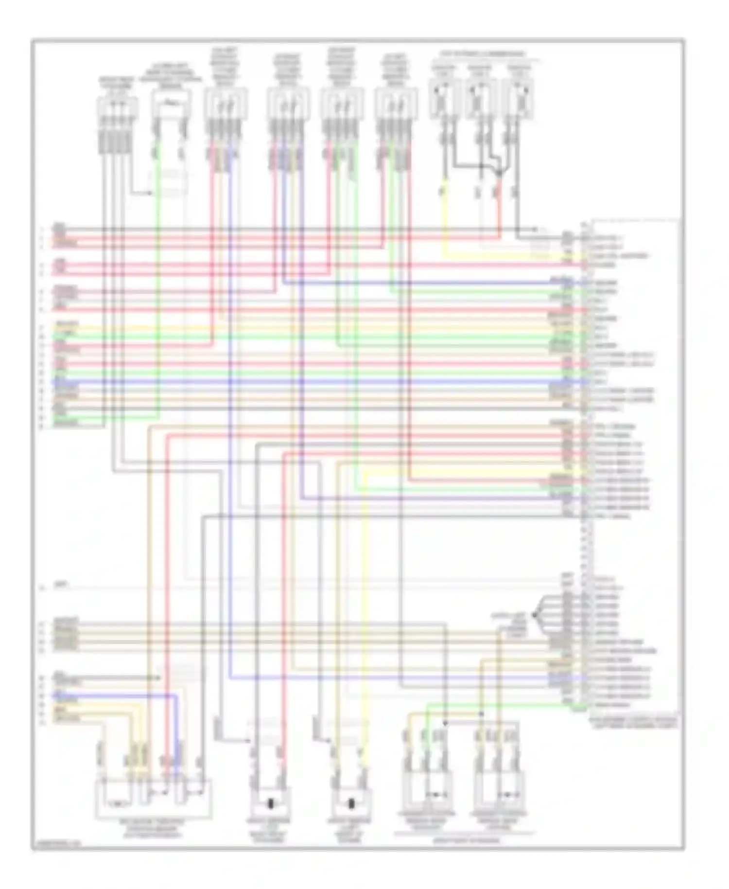 Genesis Hyundai I (2008-2011): Wiring diagram engine performance 3.8l (5 of 5)