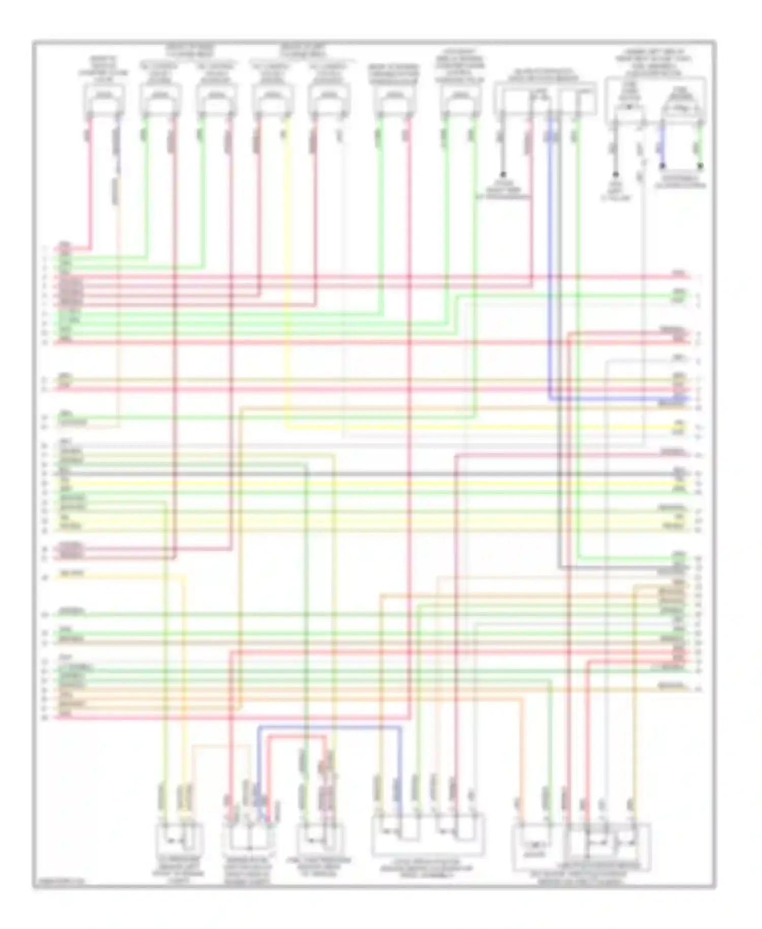 Genesis Hyundai I (2008-2011): Wiring diagram engine performance 4.6l (2 of 5)