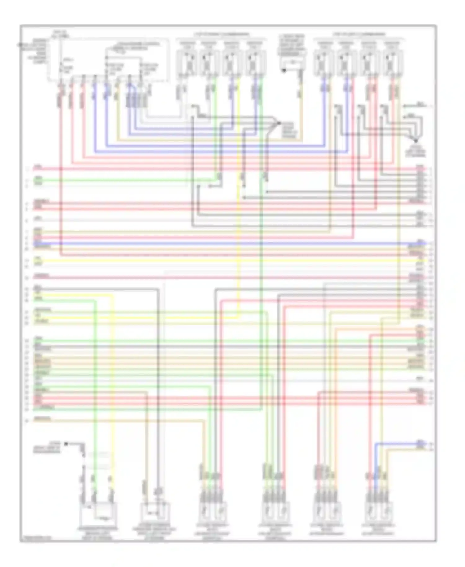 Genesis Hyundai I (2008-2011): Wiring diagram engine performance 4.6l (3 of 5)