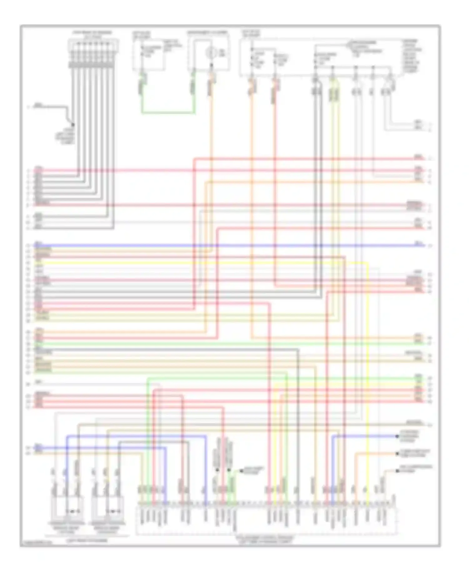 Genesis Hyundai I (2008-2011): Wiring diagram engine performance 4.6l (4 of 5)