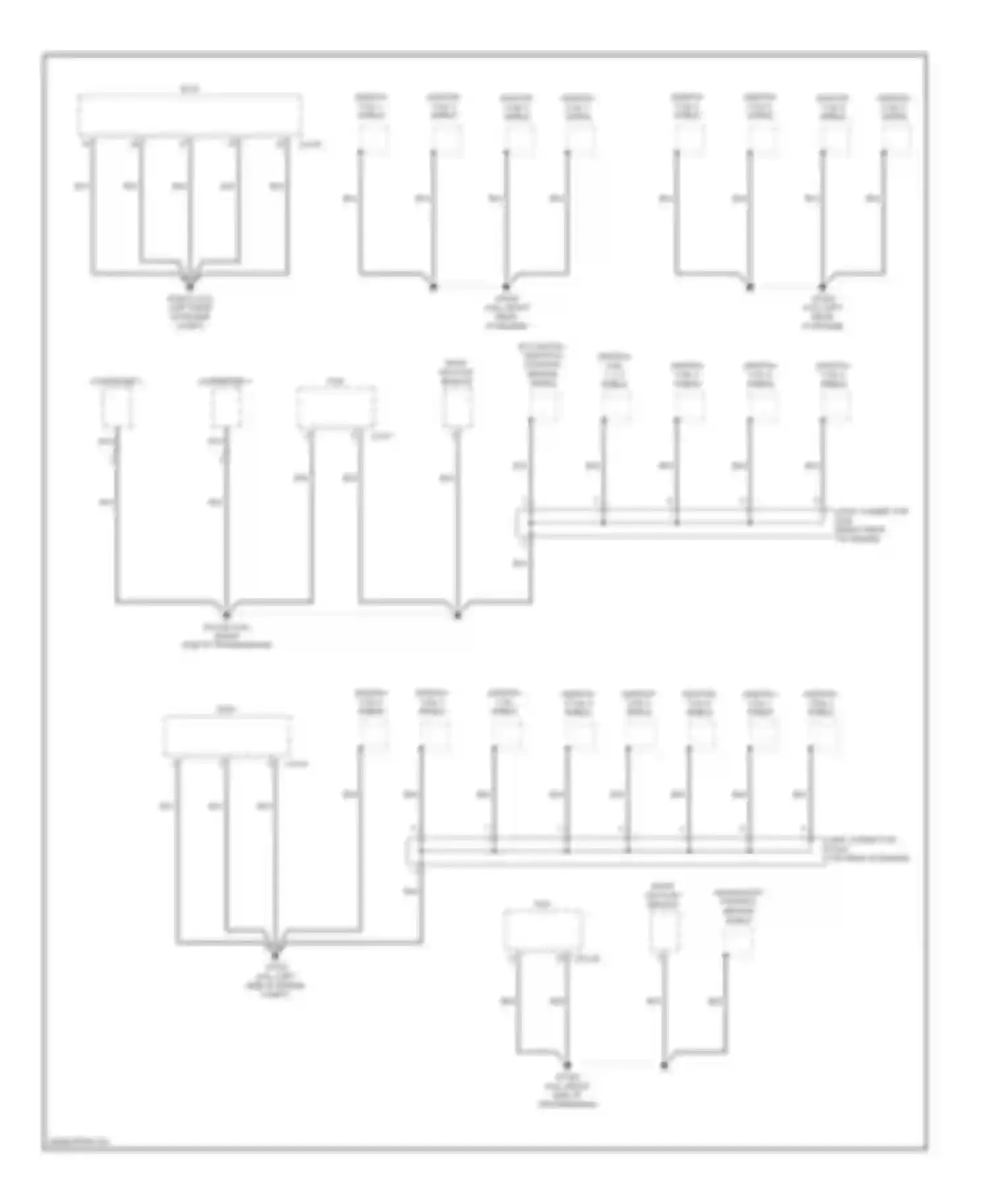 Genesis Hyundai I (2008-2011): Ground distribution circuit (5 of 5)