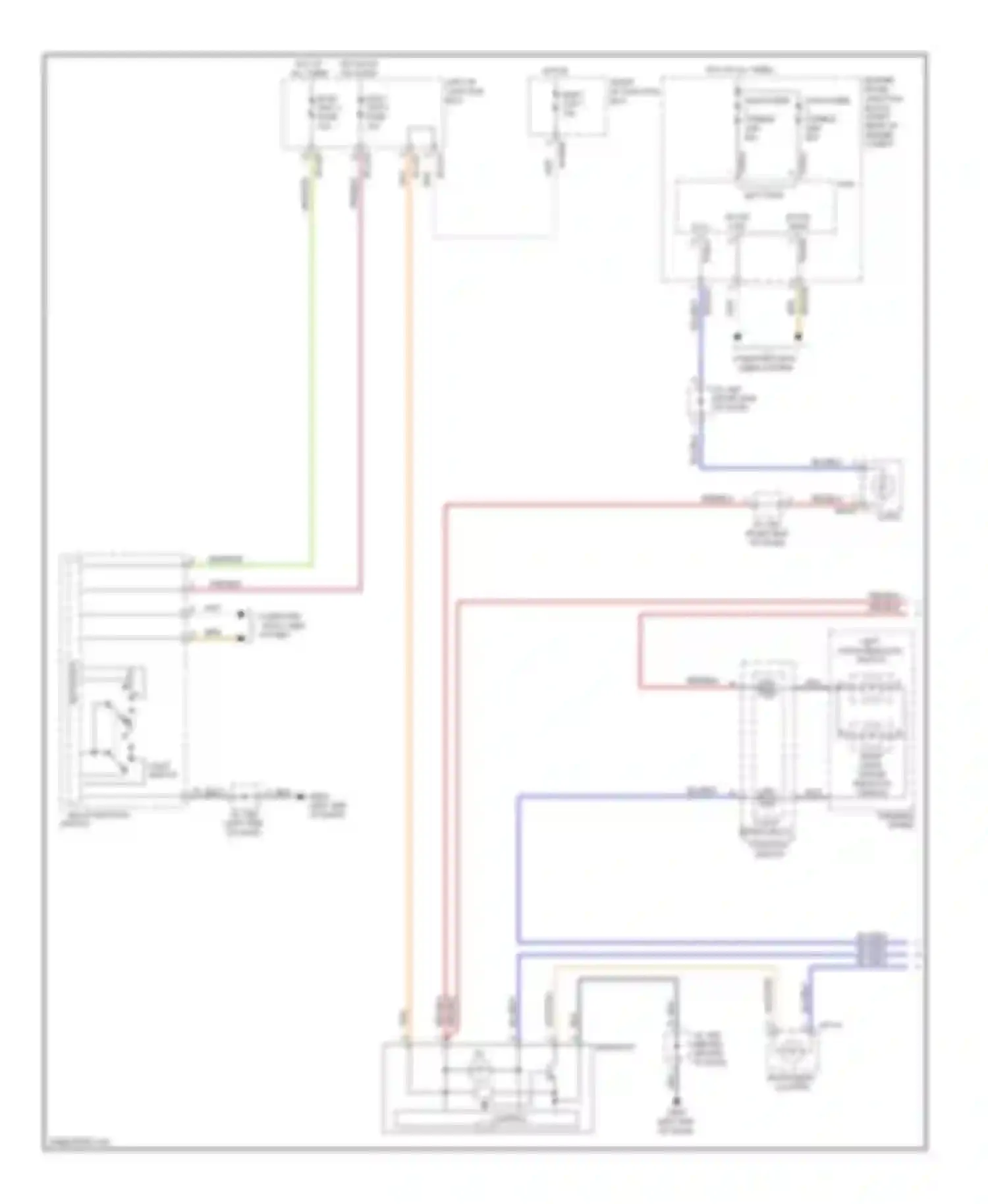 Genesis Hyundai I (2008-2011): Instrument illumination circuit (1 of 2)