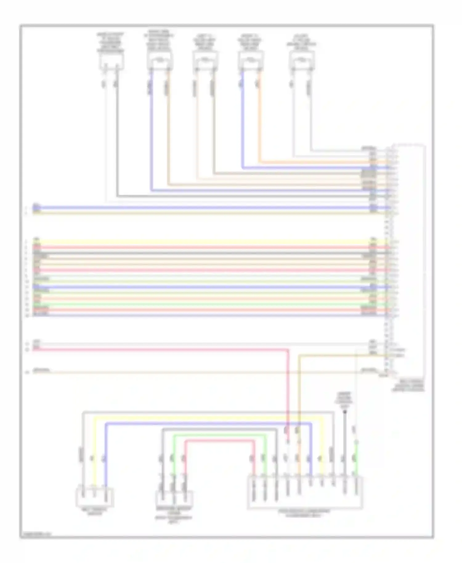 Genesis Hyundai I (2008-2011): Supplemental restraints circuit (3 of 3)