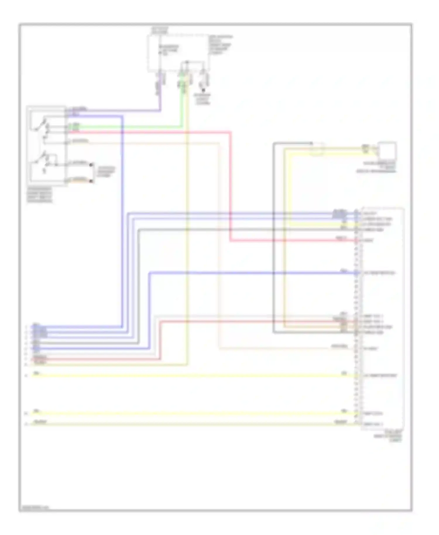 Genesis Hyundai I (2008-2011): 3.8l, transmission circuit (2 of 2)
