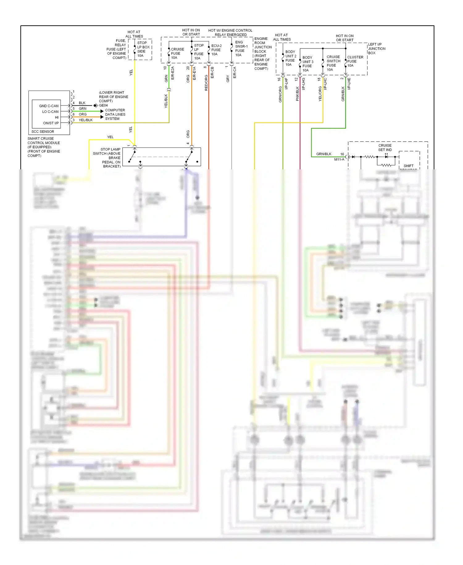 Wiring diagram 21 e/r-ca for Hyundai Genesis I (2008-2011) (1 of 1)