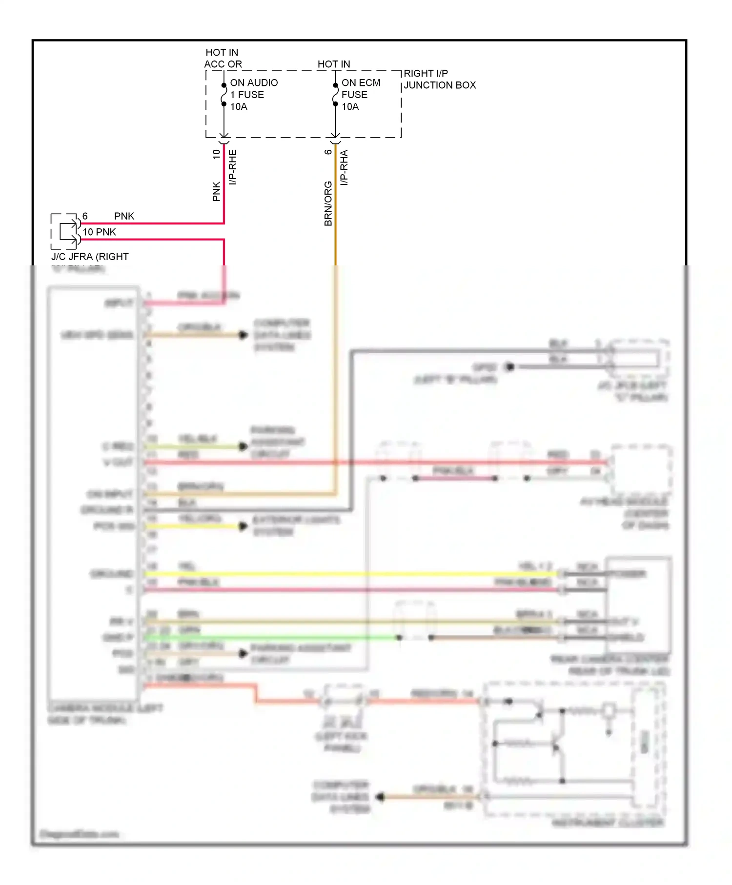 Wiring diagram blk for Hyundai Genesis I (2008-2011) (60 of 97)