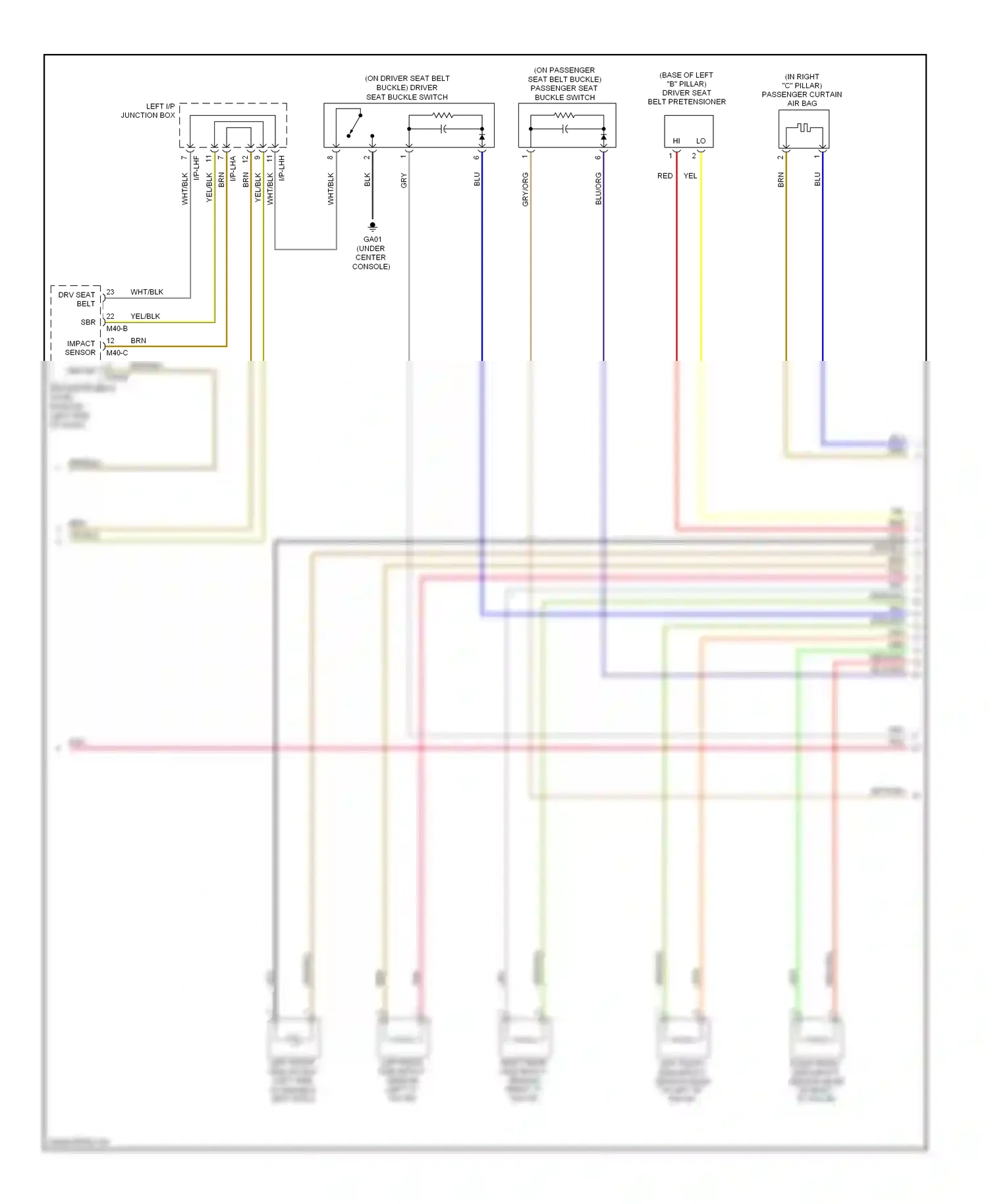 Wiring diagram blk for Hyundai Genesis I (2008-2011) (89 of 97)