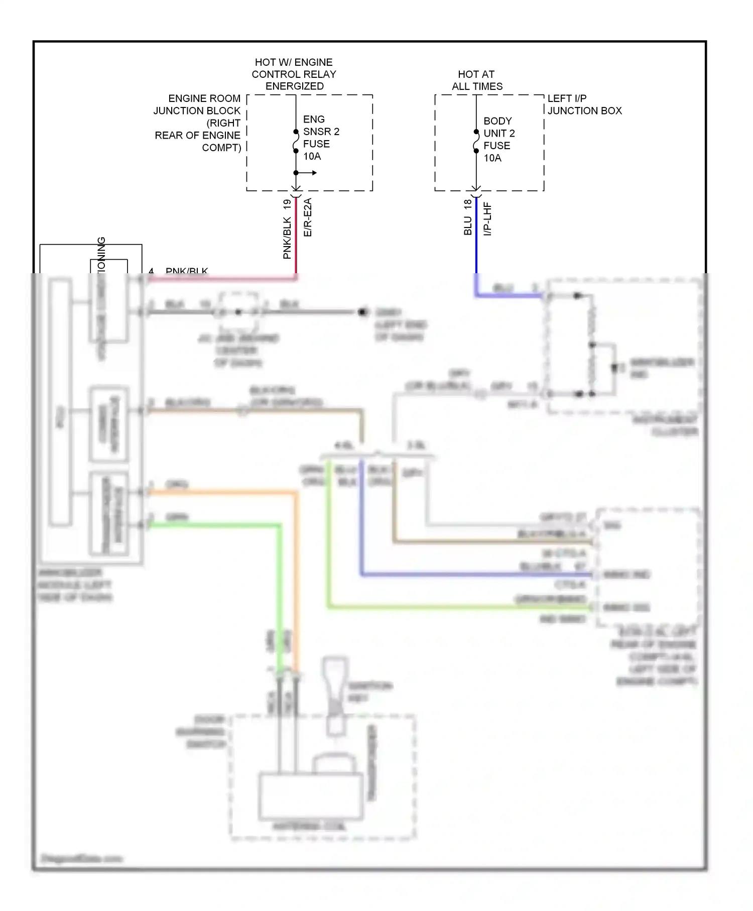 Wiring diagram blu for Hyundai Genesis I (2008-2011) (9 of 71)