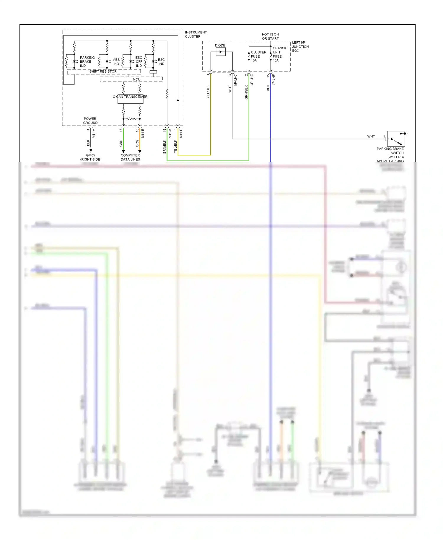 Wiring diagram can high for Hyundai Genesis I (2008-2011) (1 of 4)