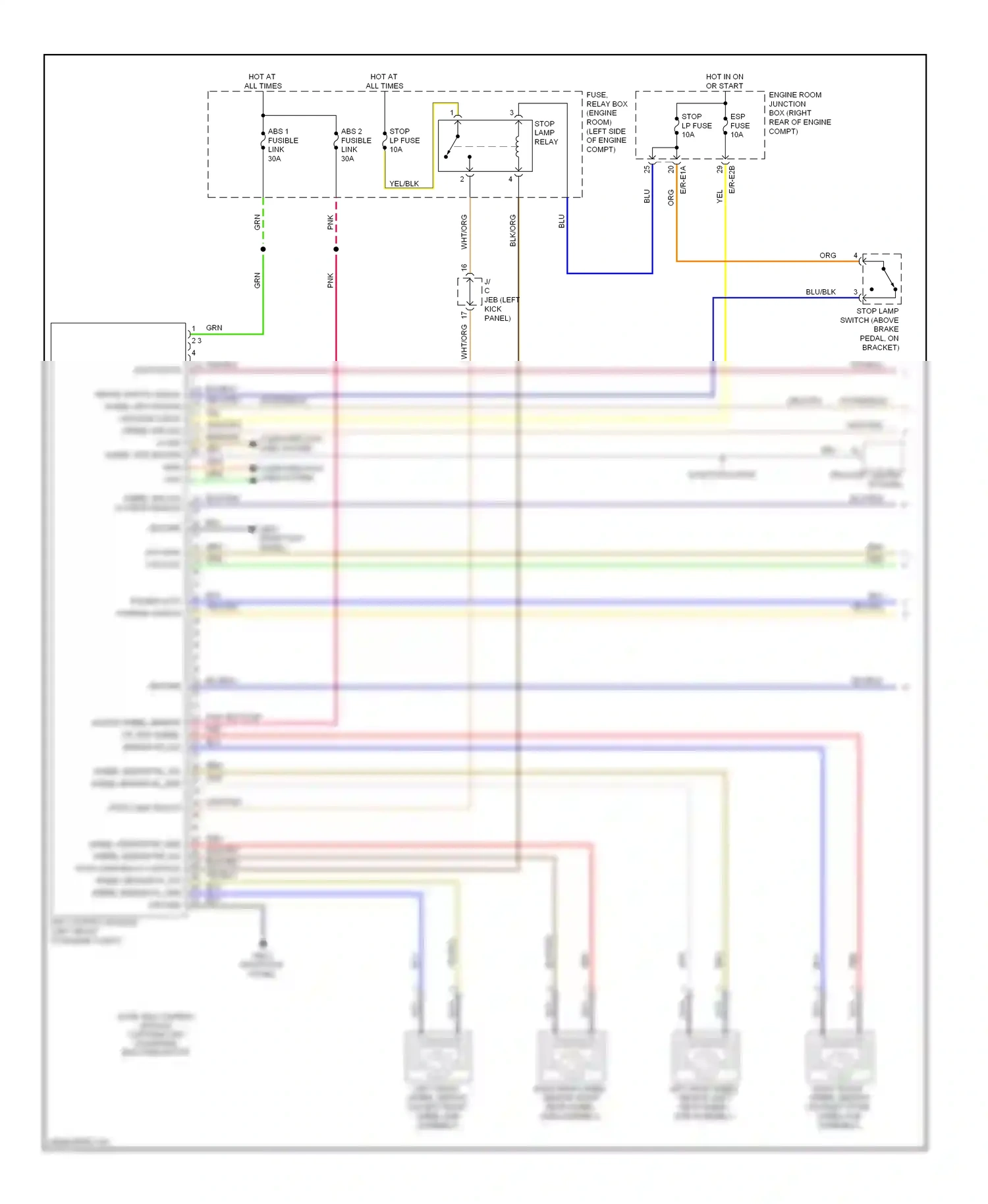 Wiring diagram computer data lines system for Hyundai Genesis I (2008-2011) (3 of 51)