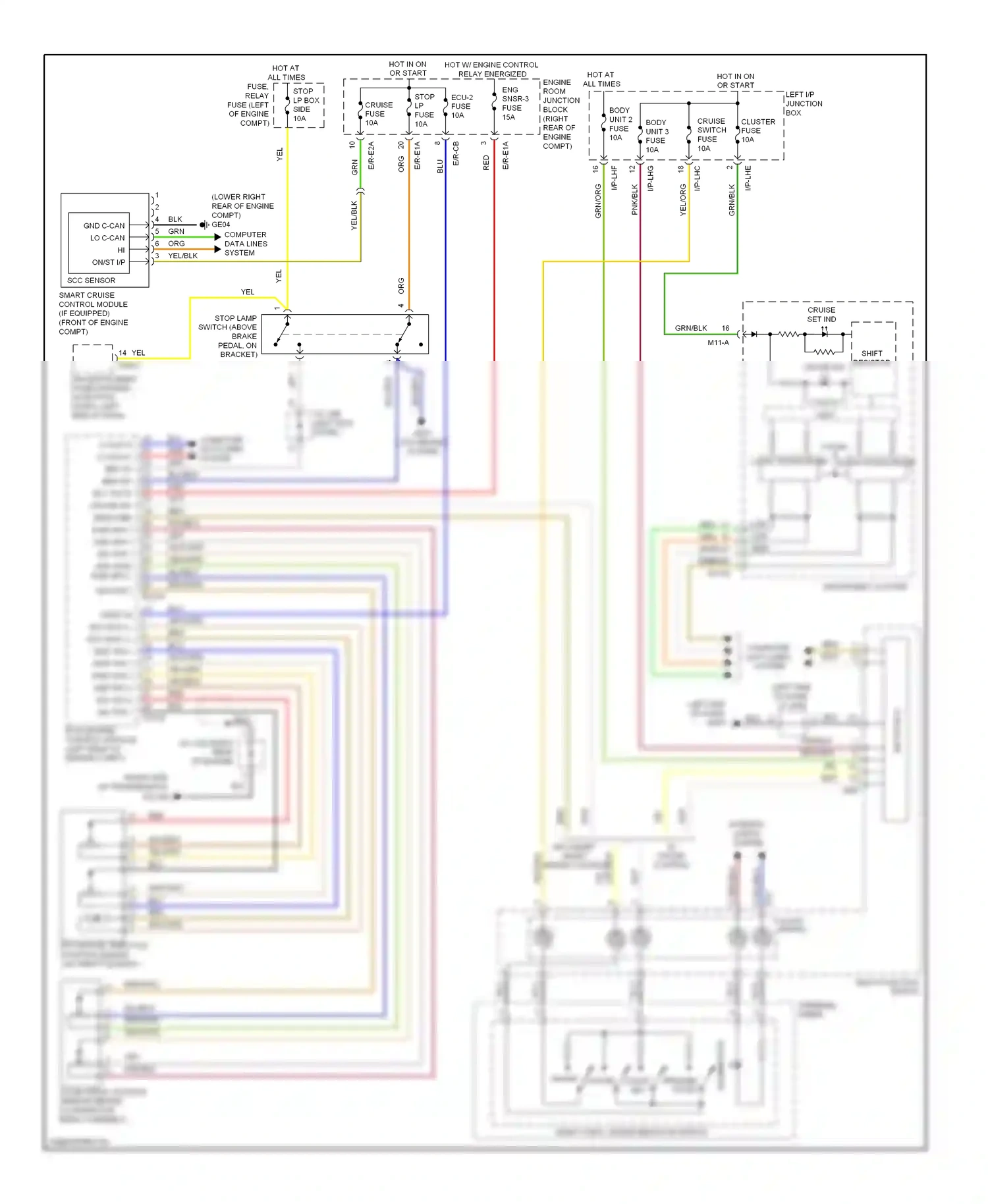 Wiring diagram computer data lines system for Hyundai Genesis I (2008-2011) (1 of 51)