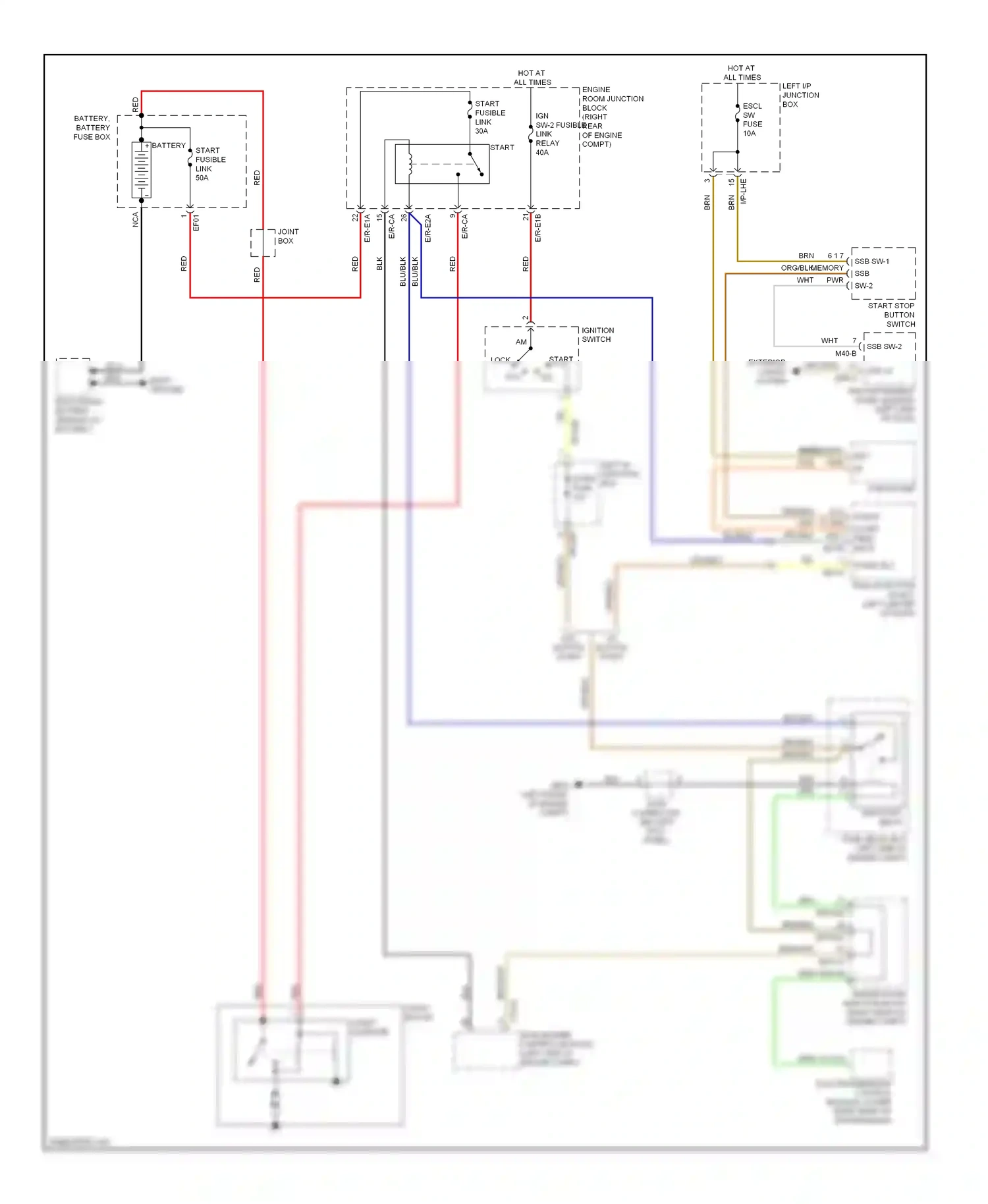 Wiring diagram e/r-ca for Hyundai Genesis I (2008-2011) (13 of 19)