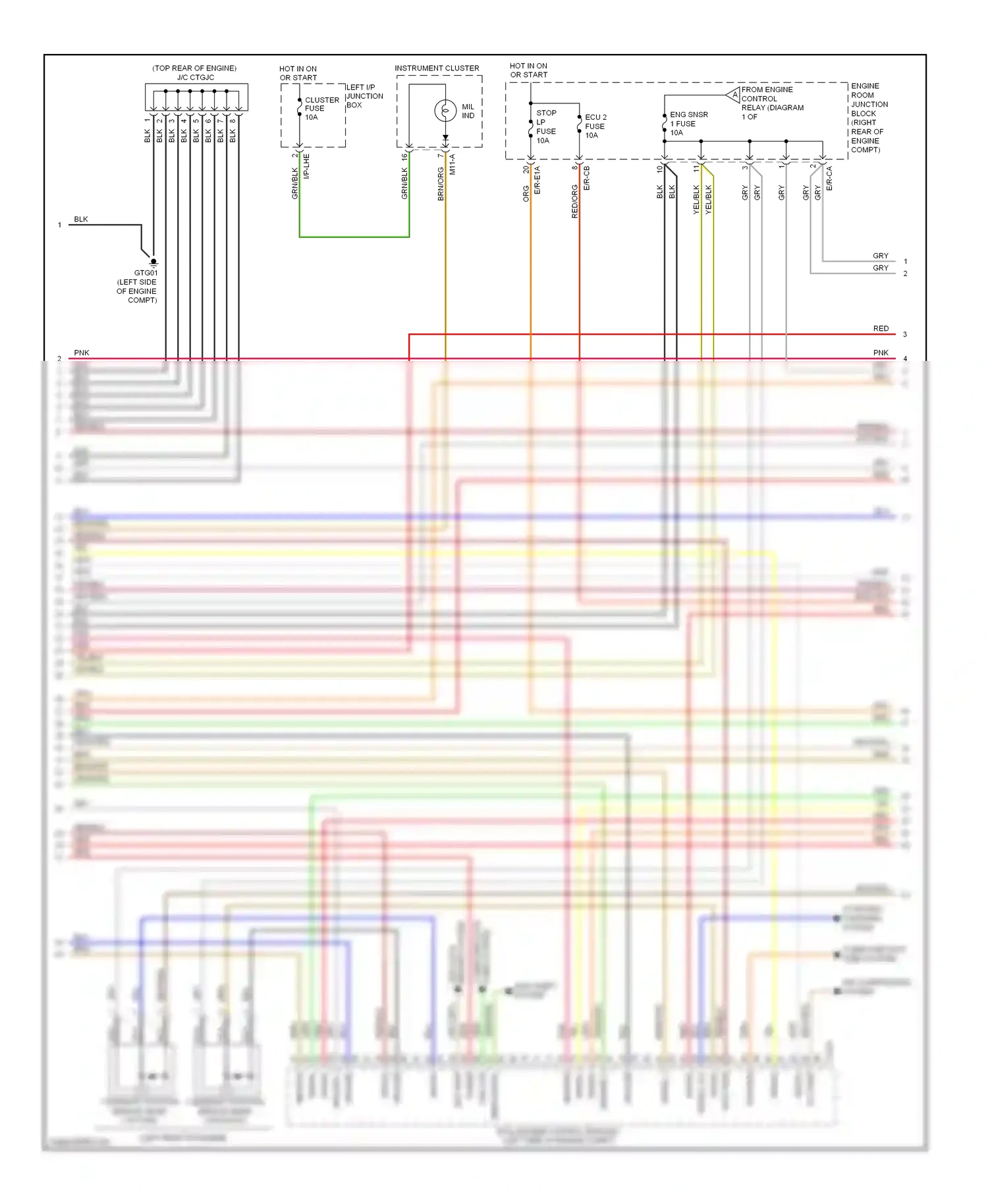 Wiring diagram e/r-ca for Hyundai Genesis I (2008-2011) (10 of 19)