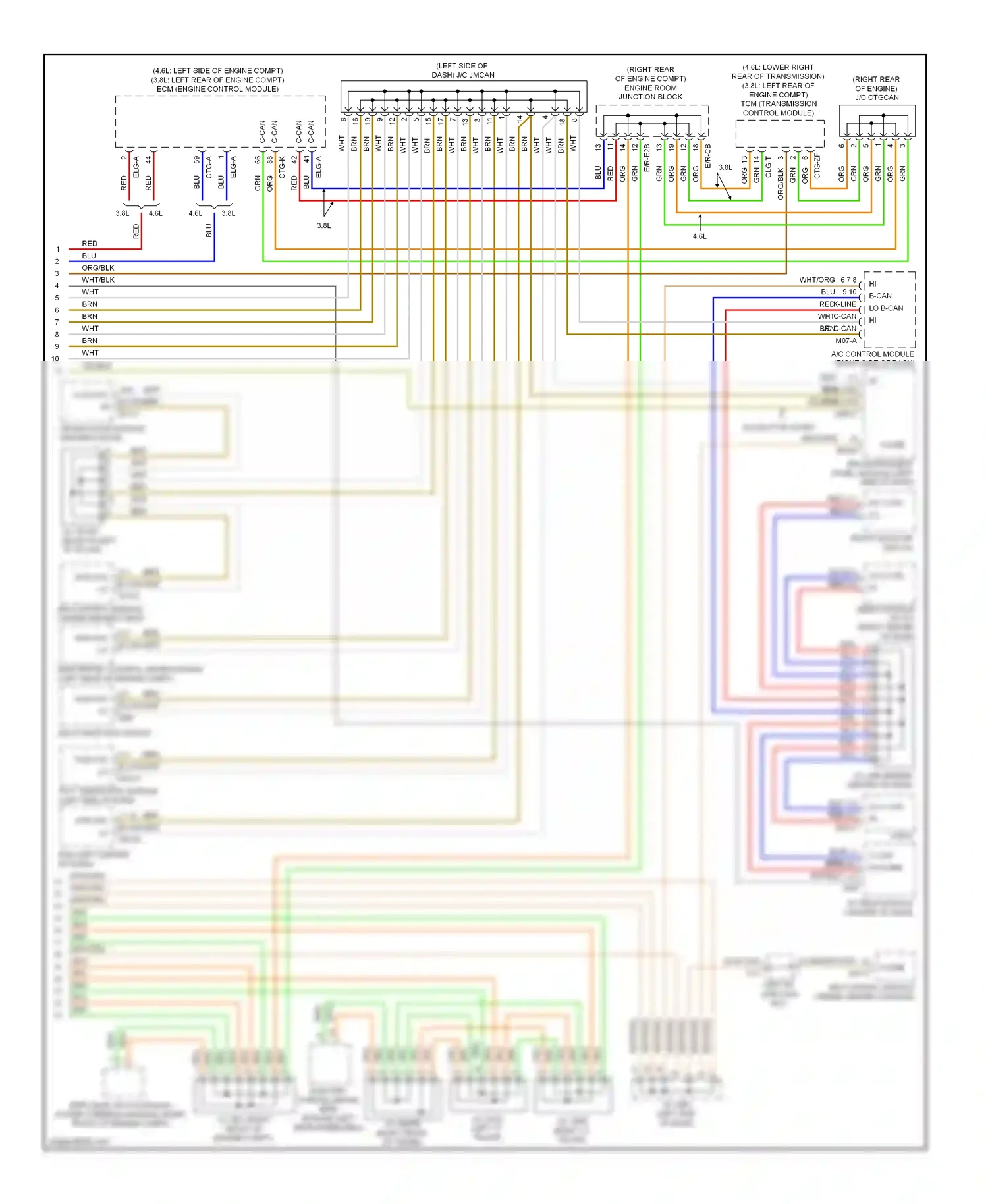 Wiring diagram e/r-cb for Hyundai Genesis I (2008-2011) (3 of 21)