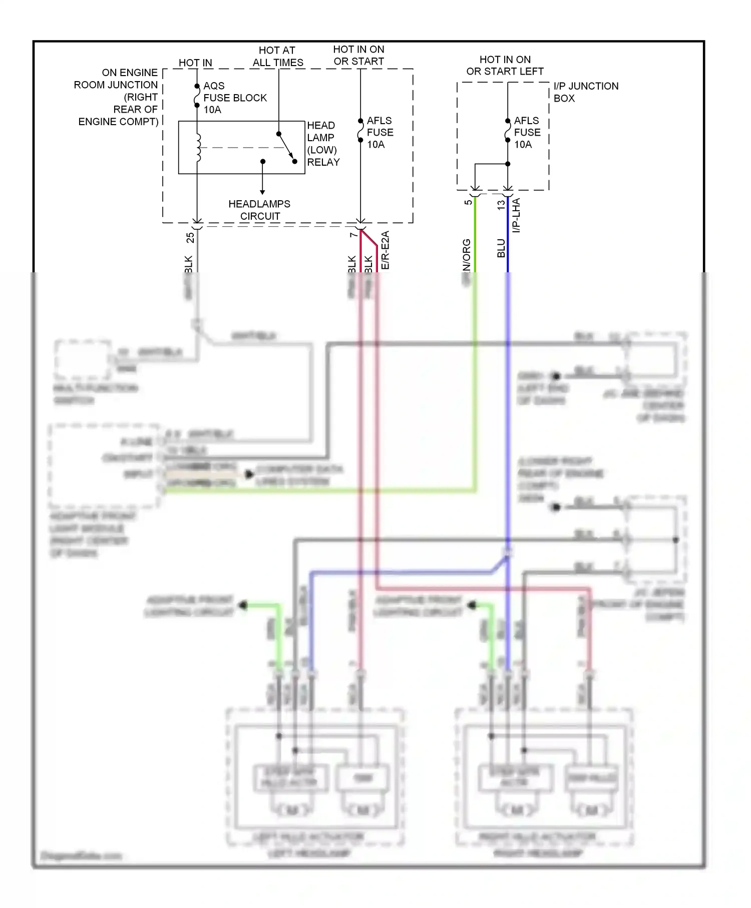 Wiring diagram nca for Hyundai Genesis I (2008-2011) (26 of 66)