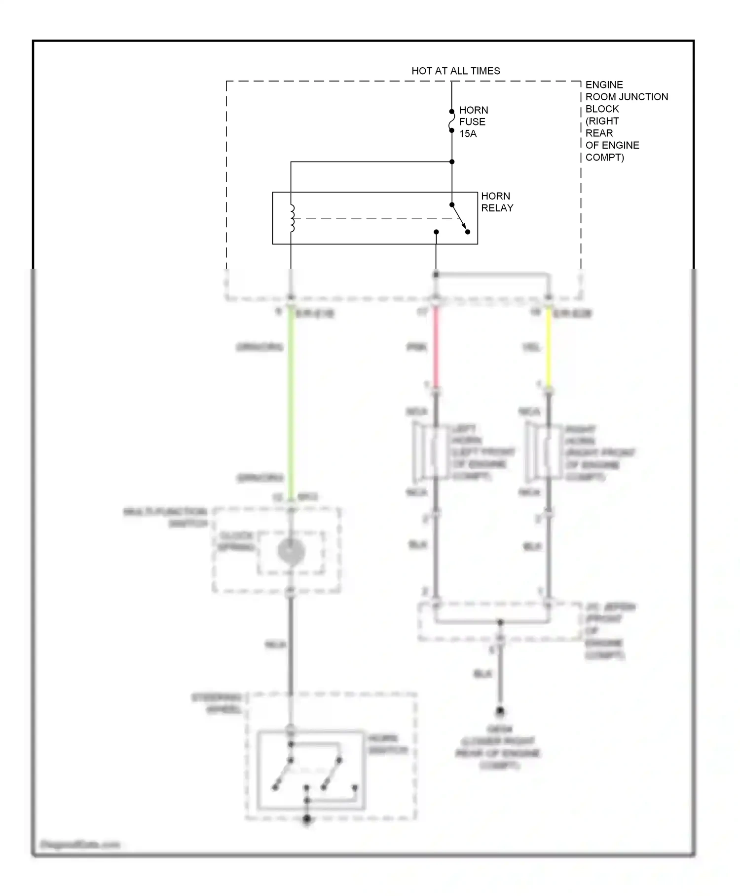 Wiring diagram nca for Hyundai Genesis I (2008-2011) (28 of 66)