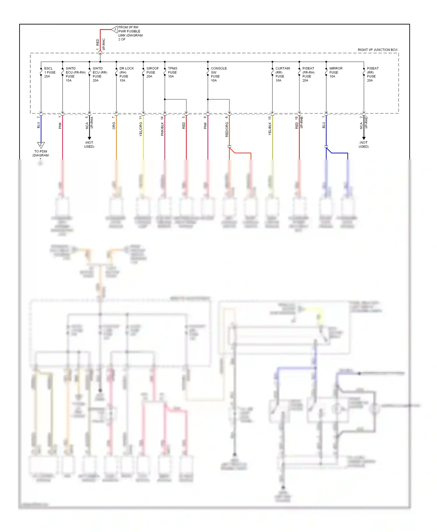 Wiring diagram nca for Hyundai Genesis I (2008-2011) (48 of 66)