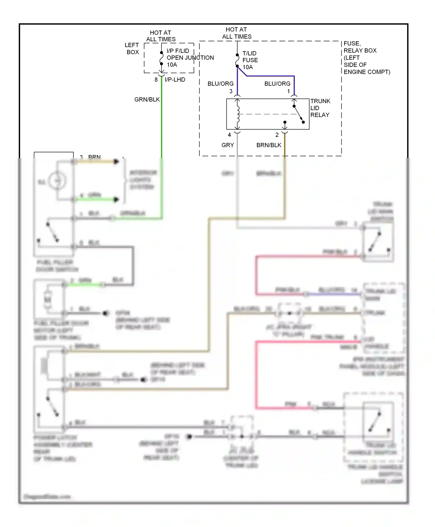 Wiring diagram pnk for Hyundai Genesis I (2008-2011) (60 of 61)