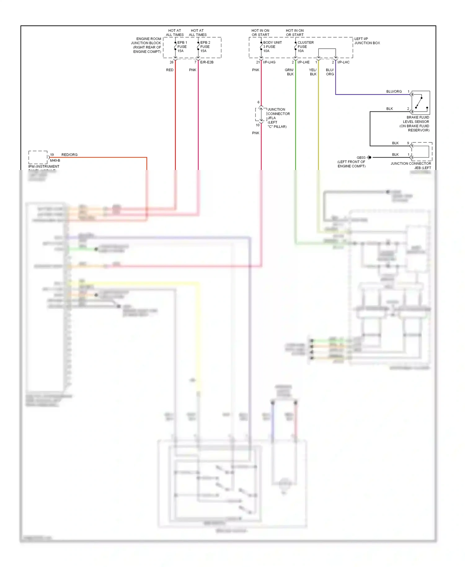 Wiring diagram red for Hyundai Genesis I (2008-2011) (53 of 69)