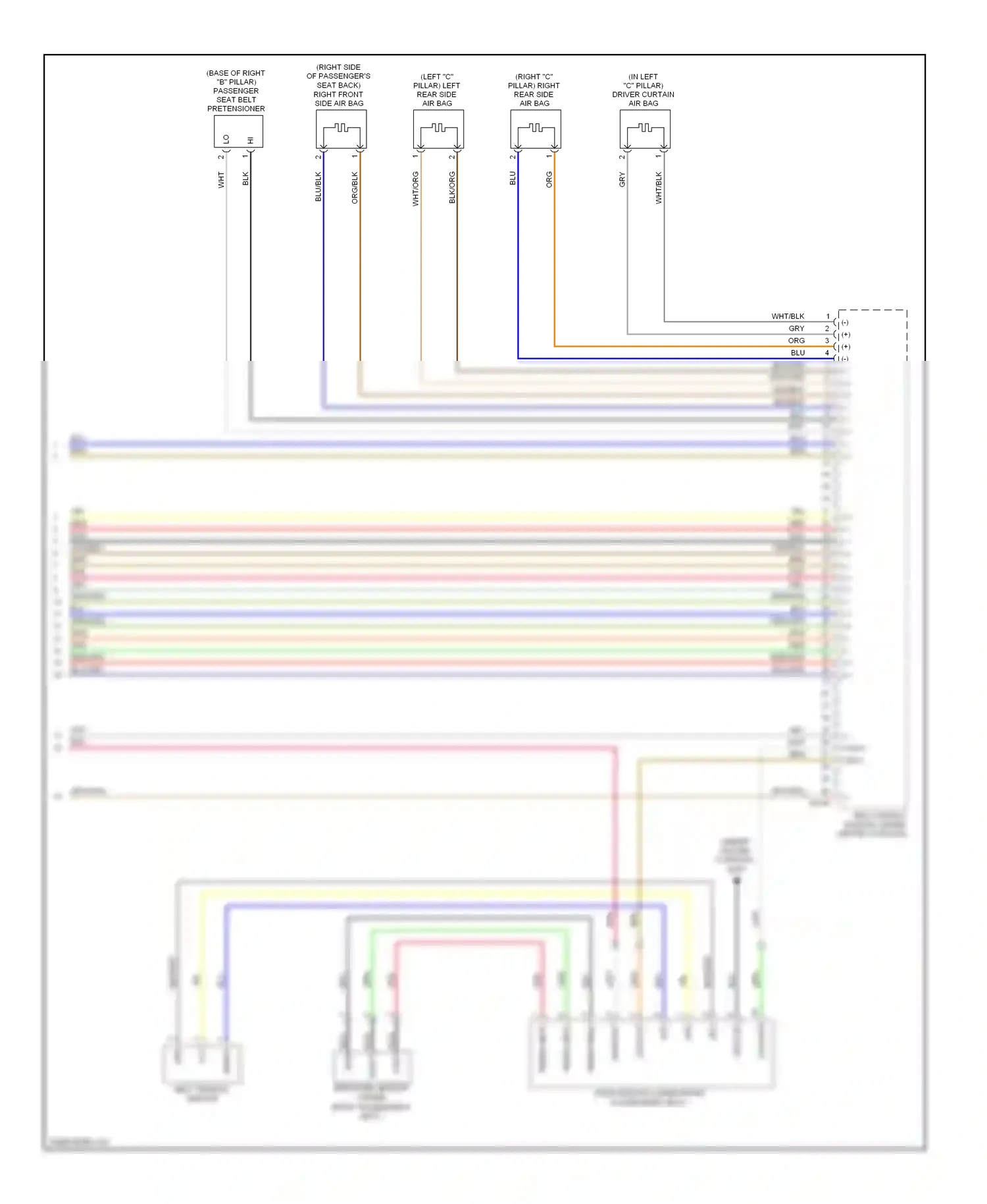 Wiring diagram red for Hyundai Genesis I (2008-2011) (67 of 69)