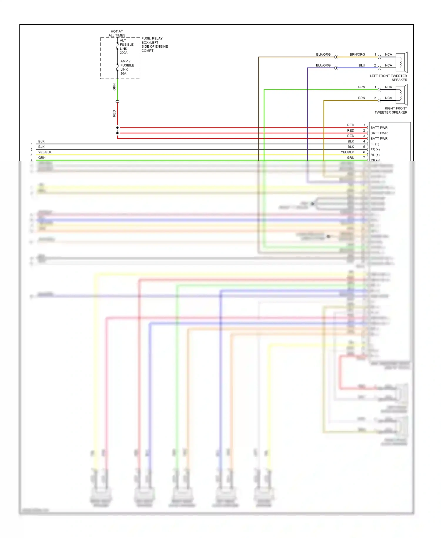 Wiring diagram red for Hyundai Genesis I (2008-2011) (57 of 69)