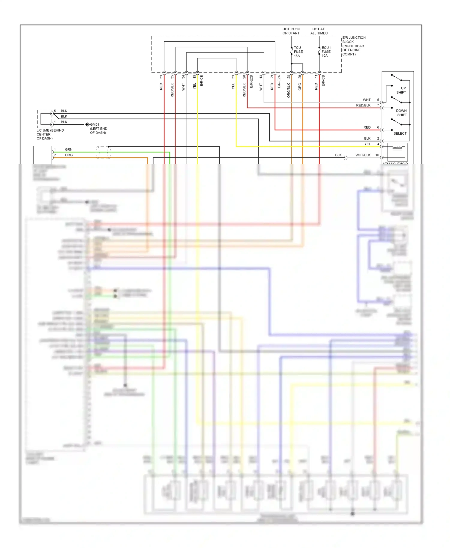 Wiring diagram sol 2 linear for Hyundai Genesis I (2008-2011) (1 of 1)