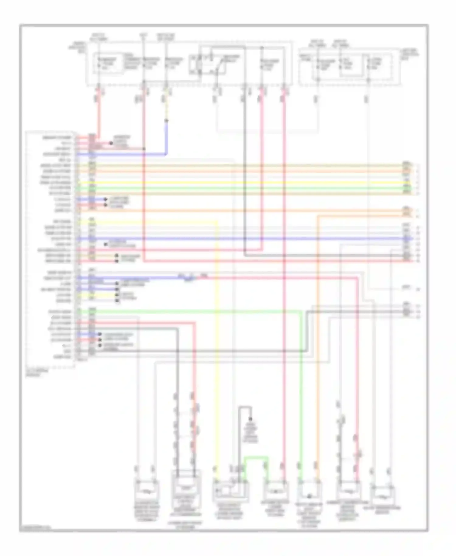 Genesis Hyundai II (2013-2016): Automatic a/c circuit (1 of 2)