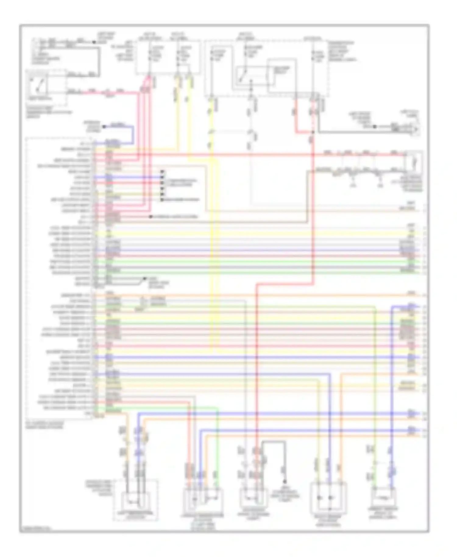 Genesis Hyundai II (2013-2016): Automatic a/c circuit (1 of 3)