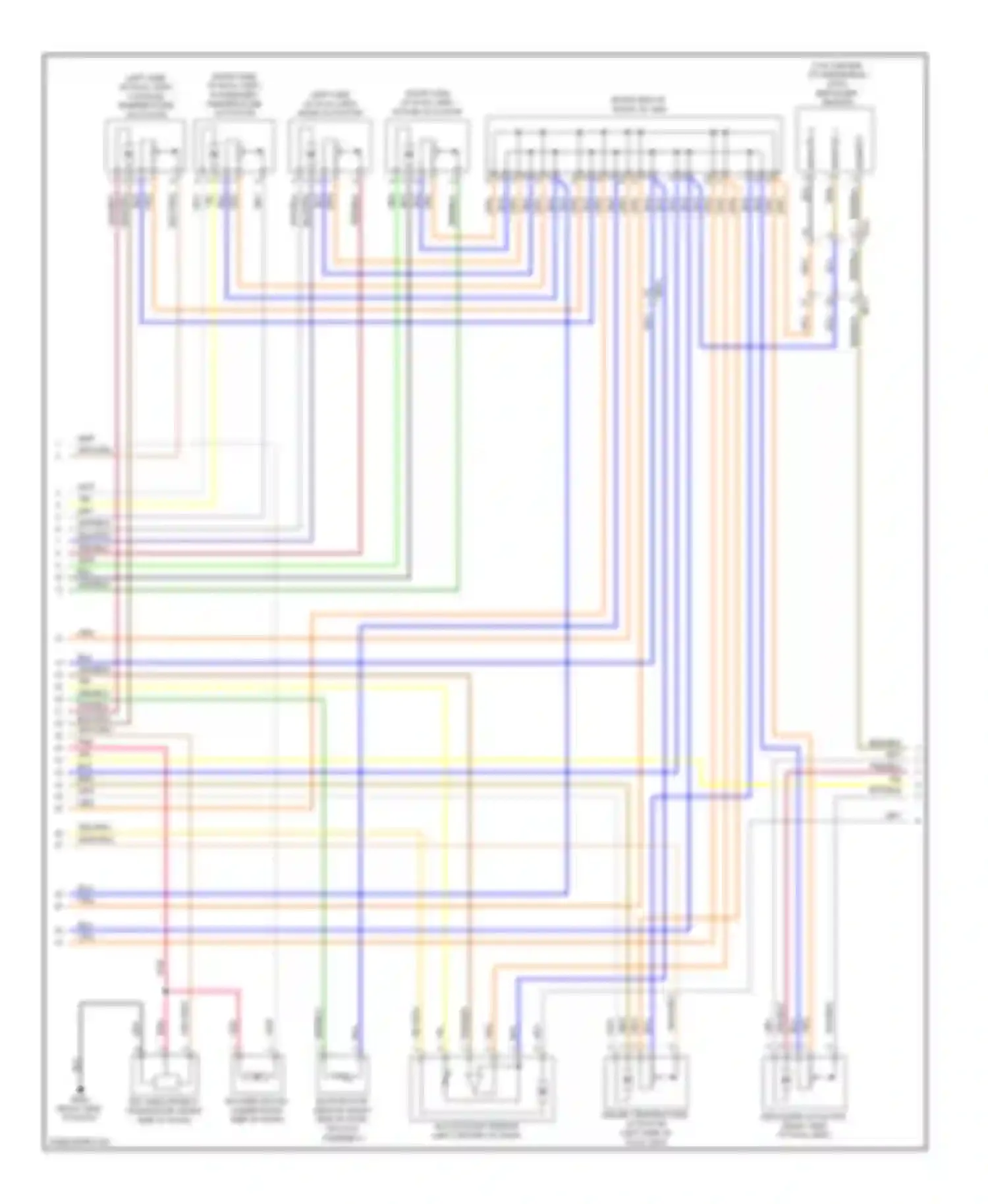 Genesis Hyundai II (2013-2016): Automatic a/c circuit (2 of 3)