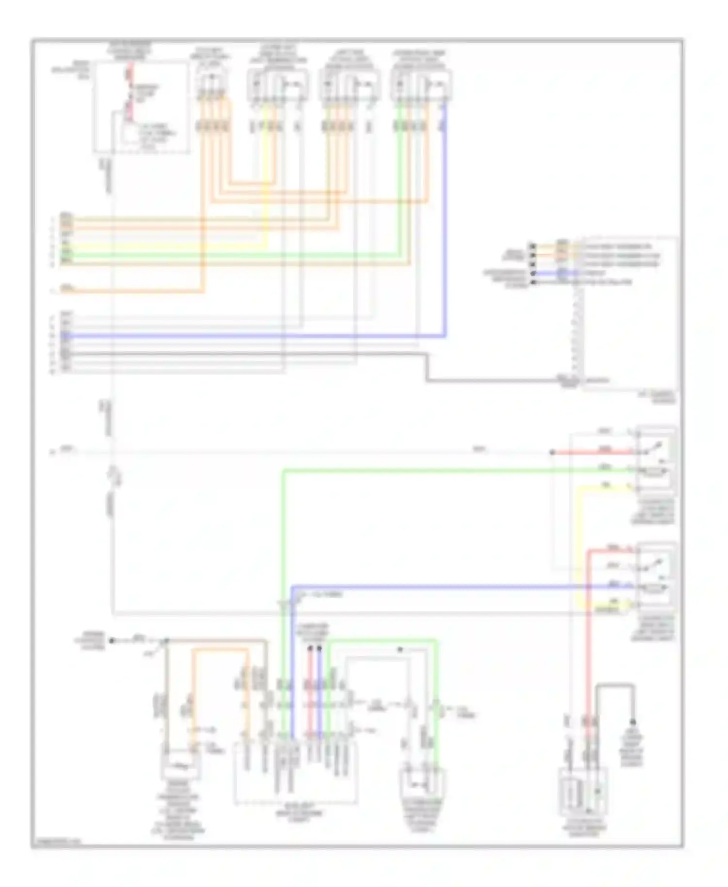 Genesis Hyundai II (2013-2016): Manual a/c circuit (2 of 2)