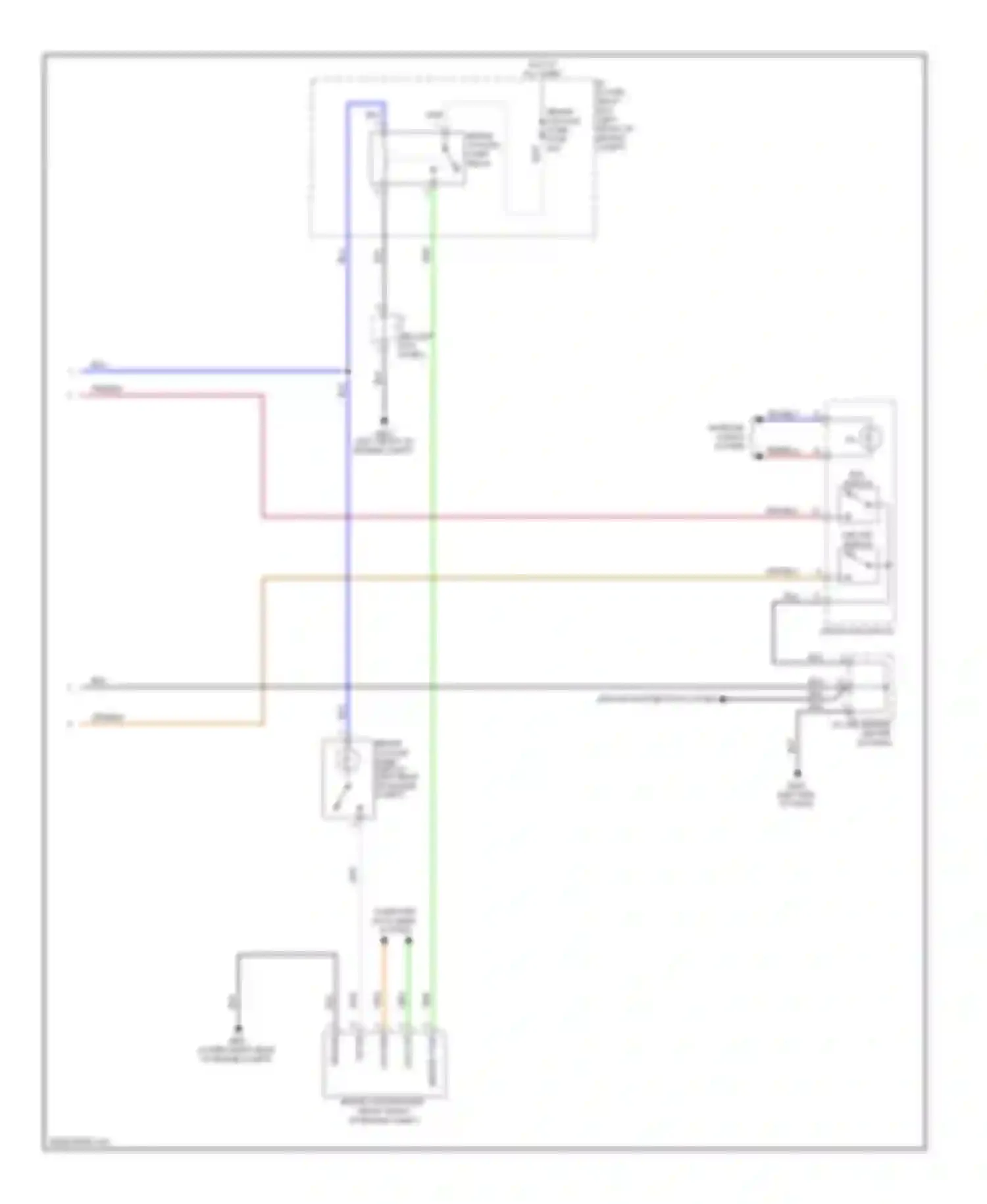 Genesis Hyundai II (2013-2016): Anti-lock brakes circuit (3 of 3)