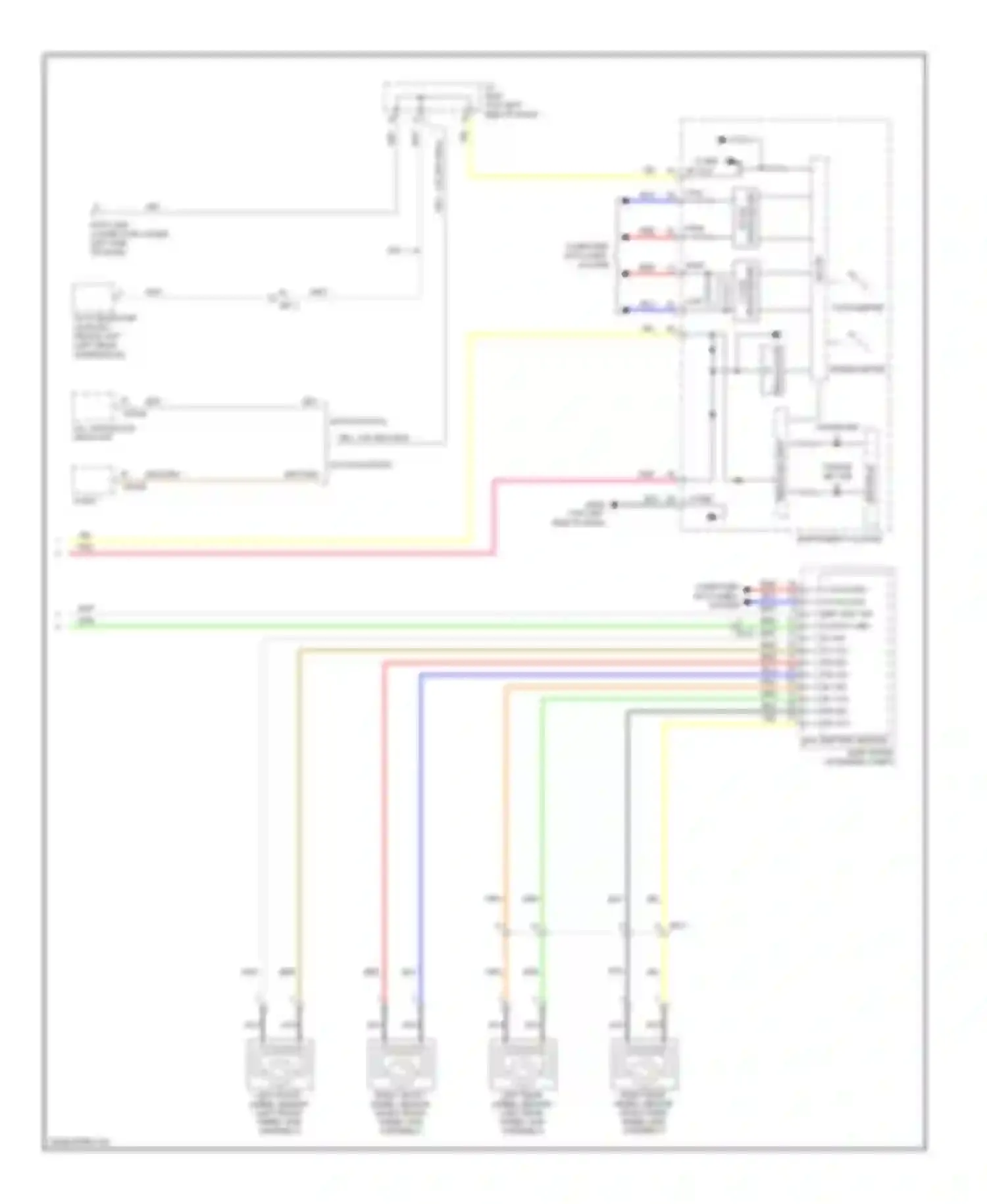 Genesis Hyundai II (2013-2016): 3.8l, cruise control circuit (2 of 2)