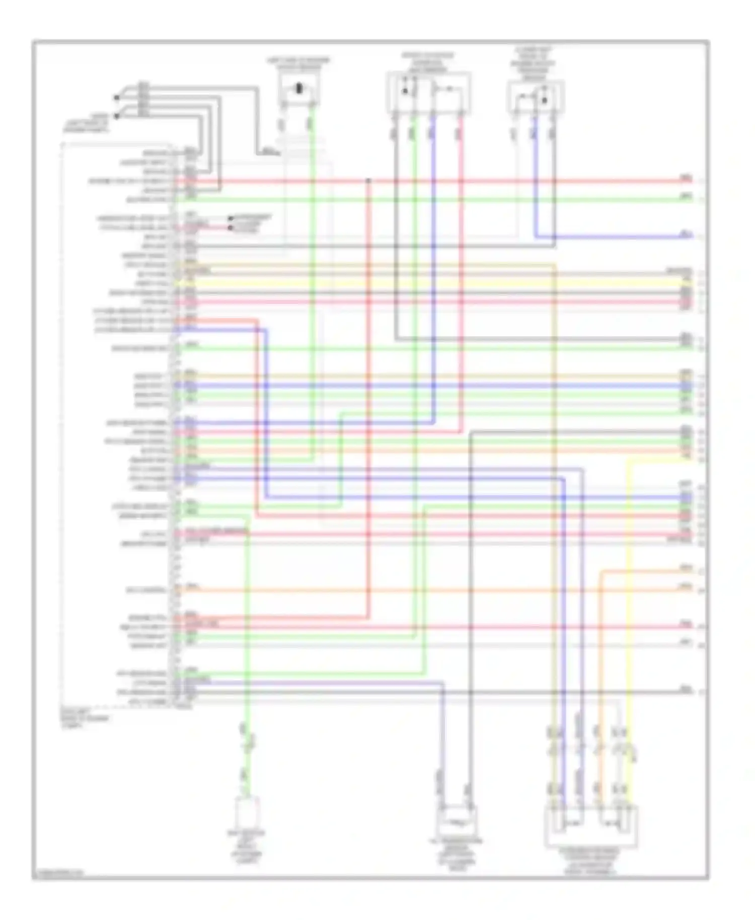 Genesis Hyundai II (2013-2016): Wiring diagram engine performance 2.0l turbo (1 of 6)