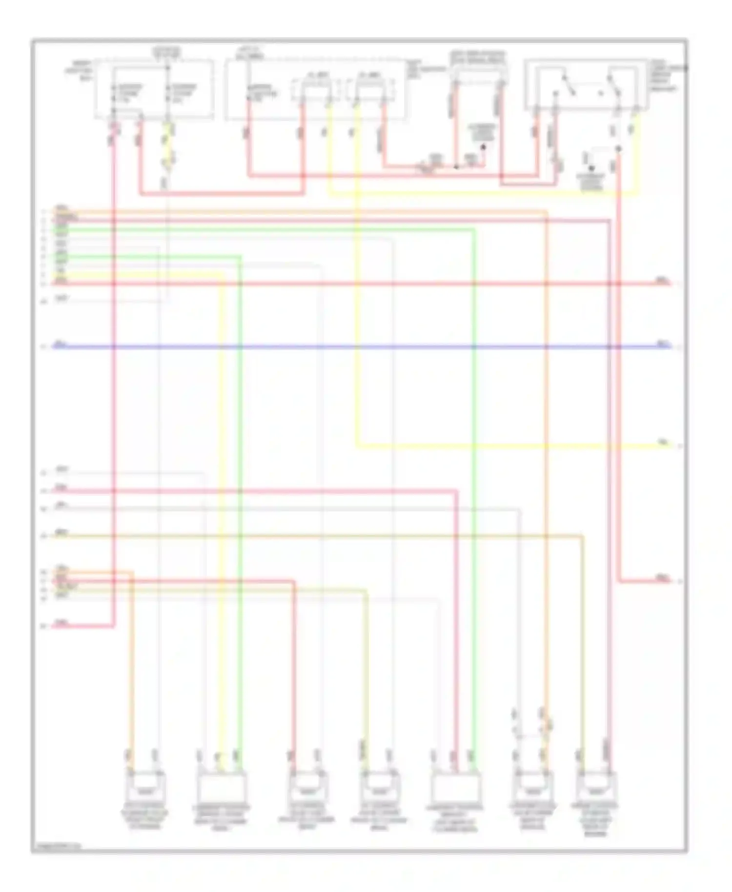 Genesis Hyundai II (2013-2016): Wiring diagram engine performance 2.0l turbo (5 of 6)