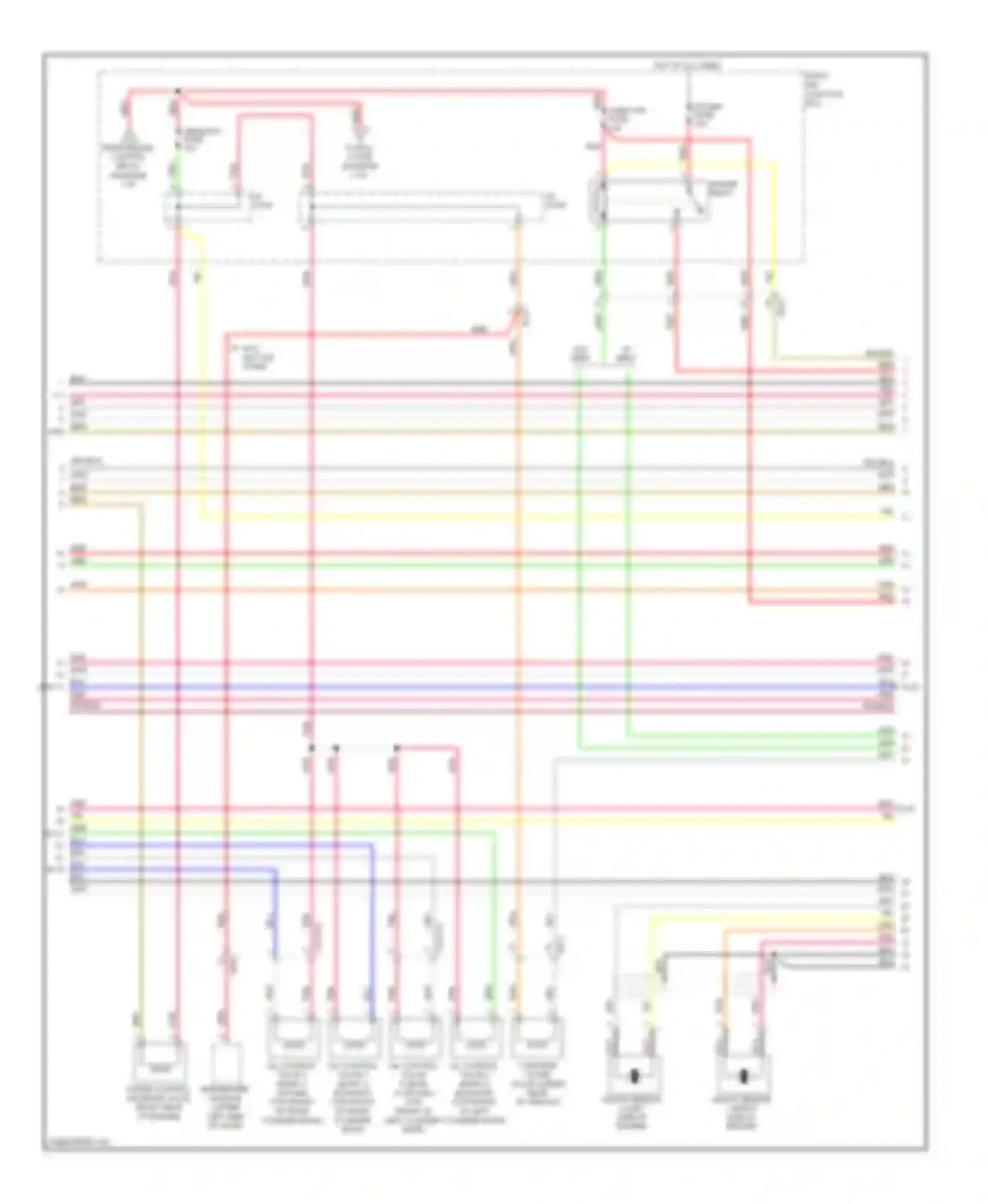 Genesis Hyundai II (2013-2016): Wiring diagram engine performance 3.8l (3 of 7)