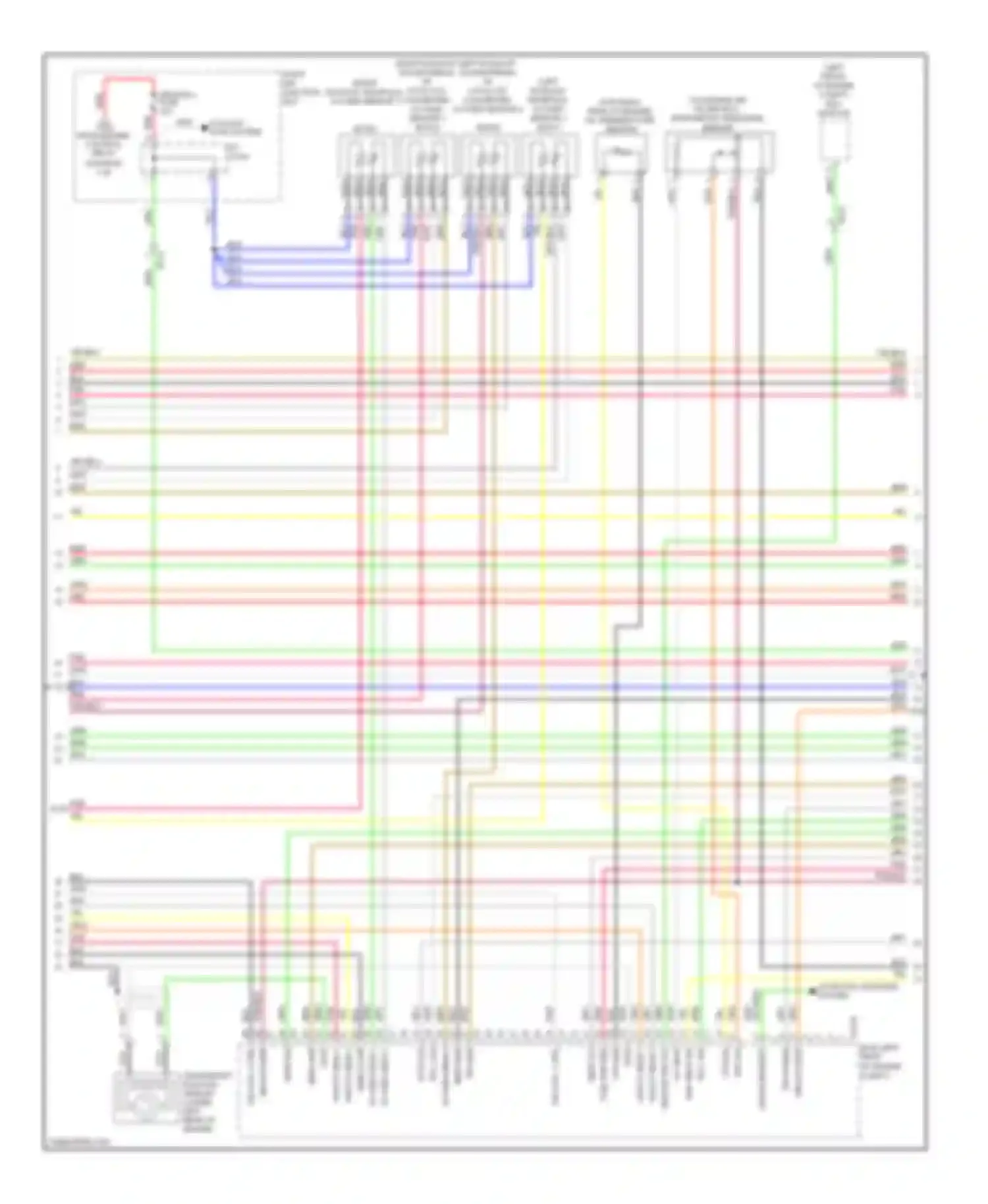 Genesis Hyundai II (2013-2016): Wiring diagram engine performance 3.8l (4 of 7)